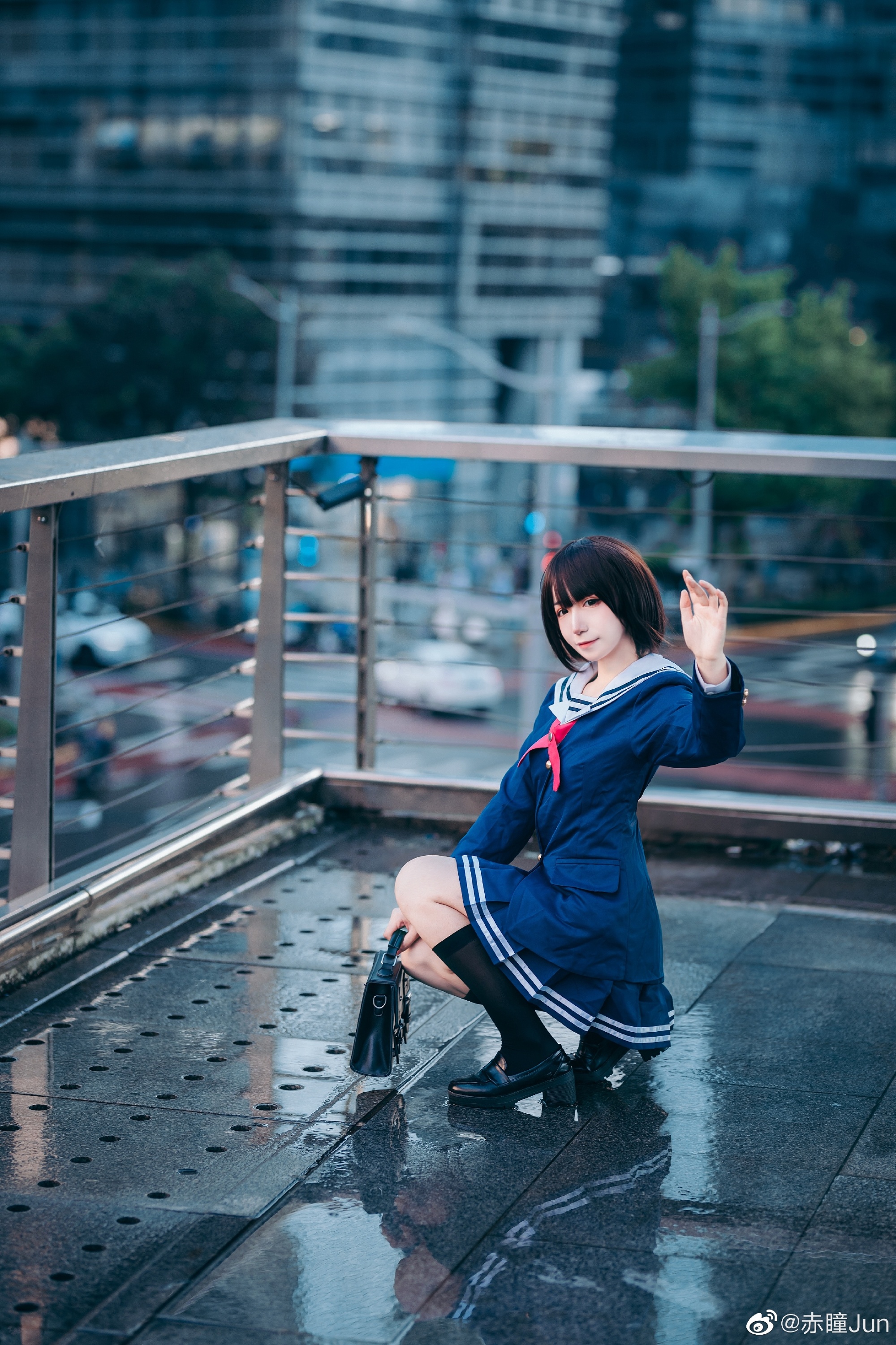 【COS】2022 现在的我，能成为你的女主角吗？ 路人女主的养成方法COS 加藤惠@赤瞳Jun COSPLAY-第4张