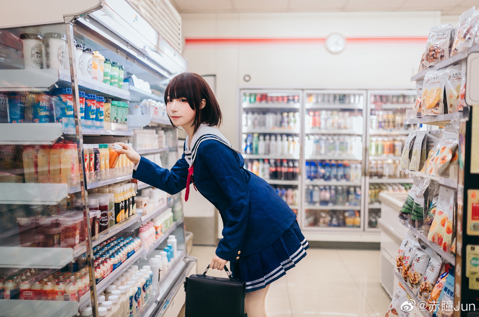 【COS】2022 现在的我，能成为你的女主角吗？ 路人女主的养成方法COS 加藤惠@赤瞳Jun COSPLAY-第11张