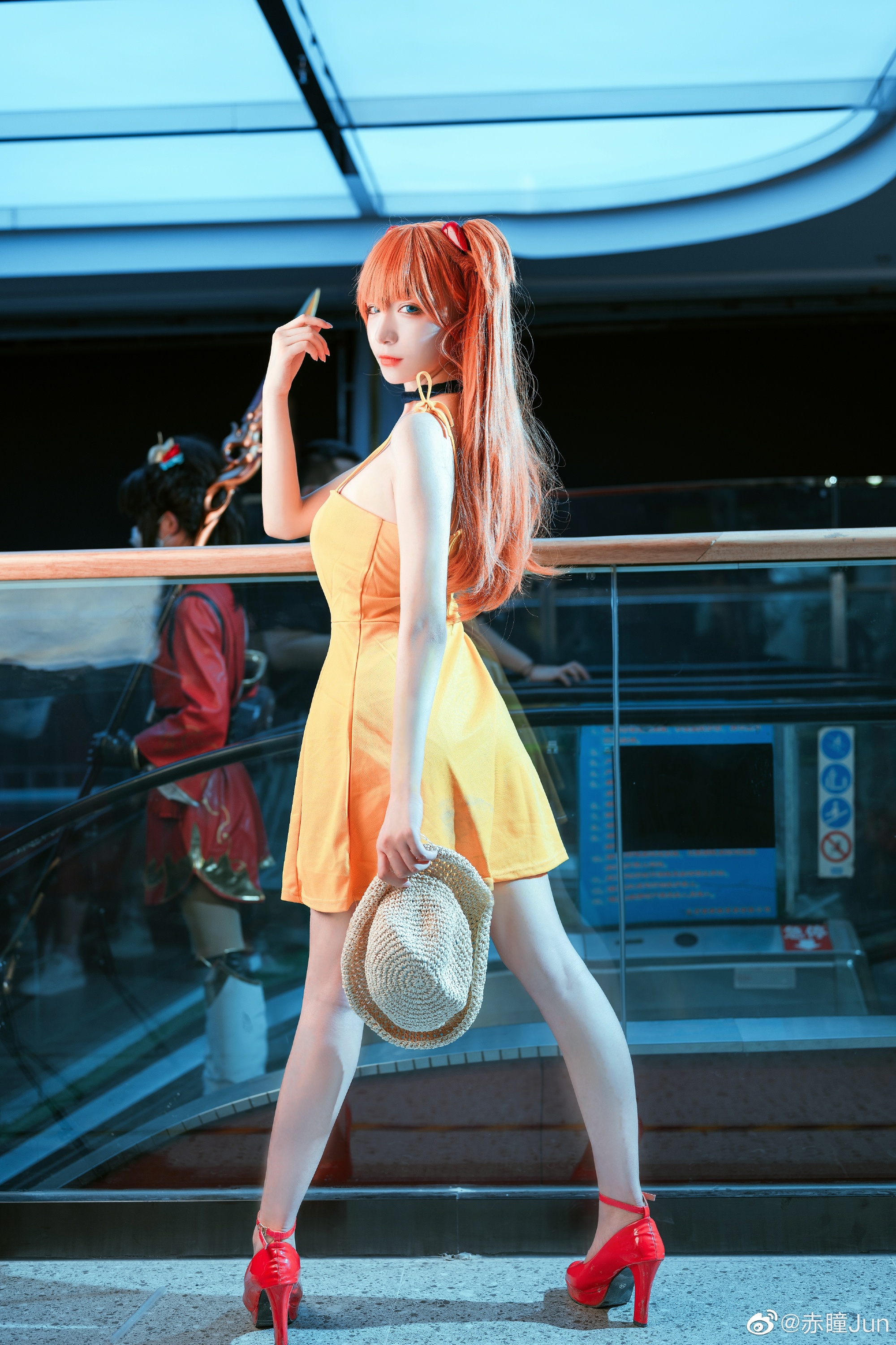 【COS】あんたバガ   新世纪福音战士  惣流·明日香·兰格雷@赤瞳Jun COSPLAY-第10张