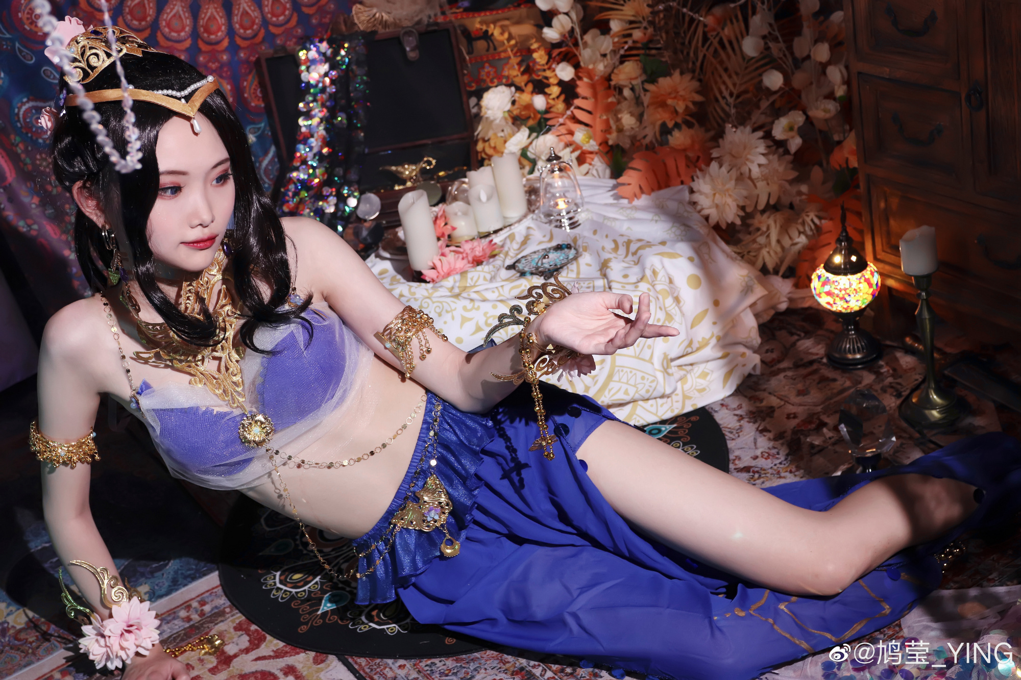 【COS正片】接下来是宝藏猎人的表演时间 永劫无间 花少北迦南@鸠莹_YING COSPLAY-第6张