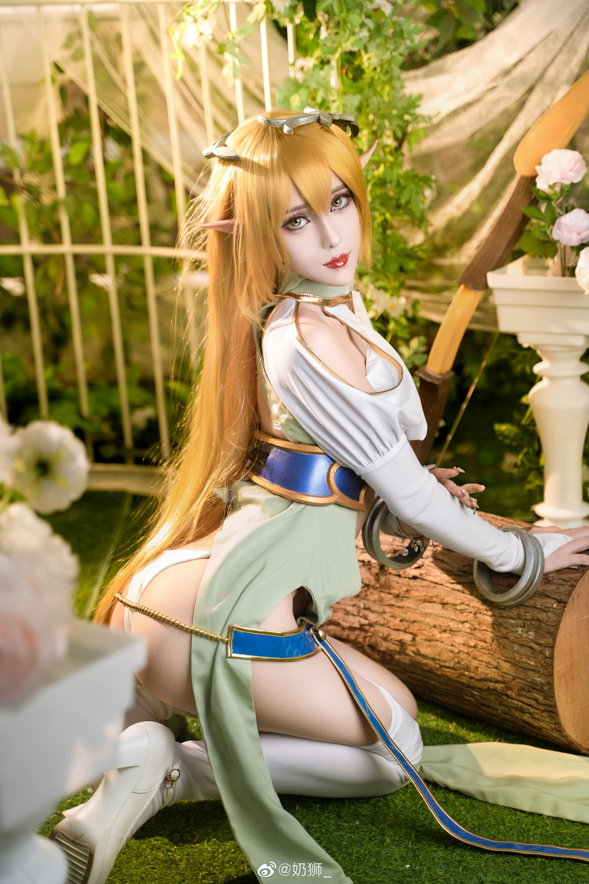 精灵村 第1村民 艾露谢尔@奶狮_ COSPLAY-第6张