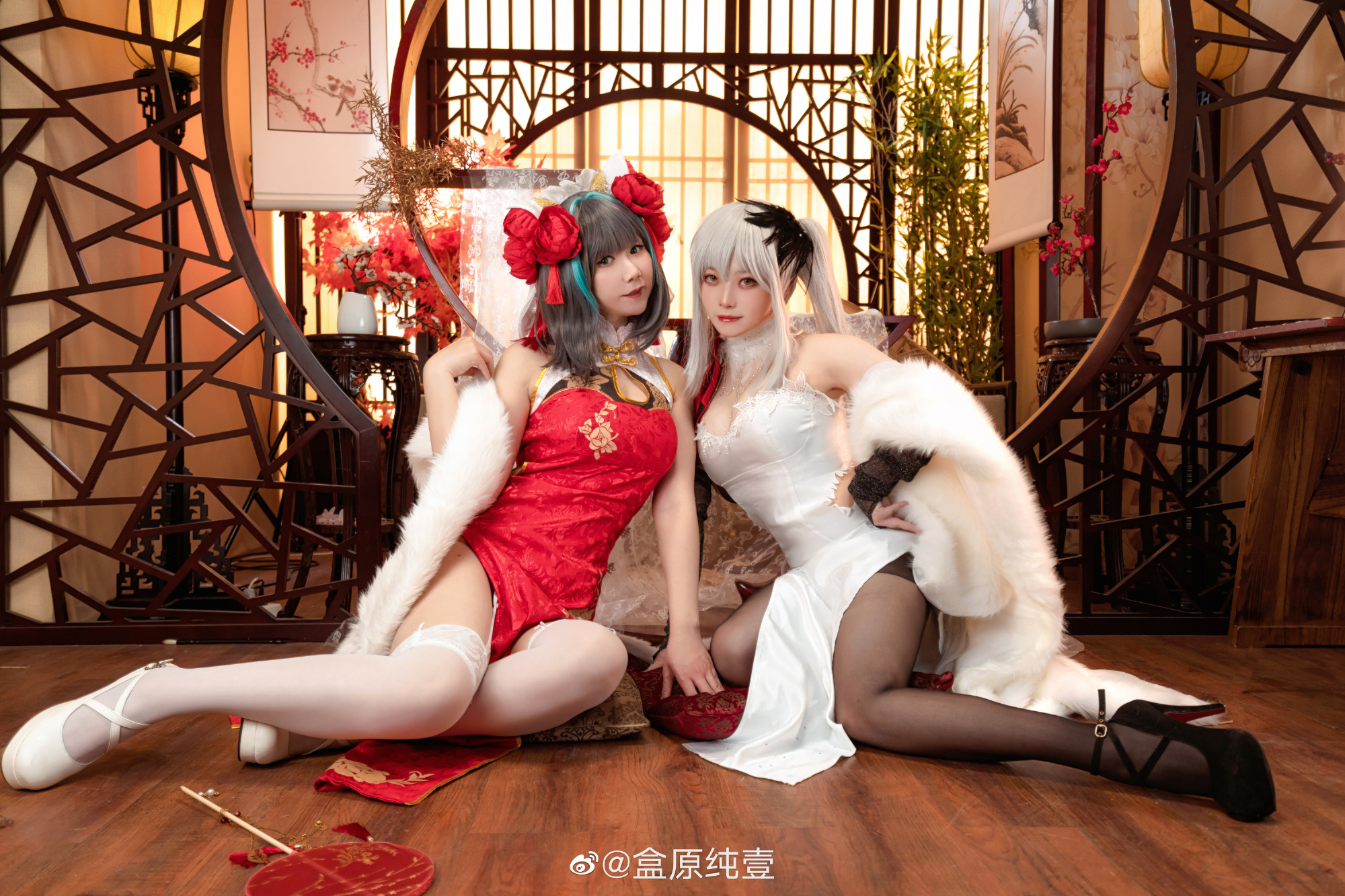 【COS】祝大家新年快乐～ 碧蓝航线 柴郡 德雷克@盒原纯壹 COSPLAY-第5张