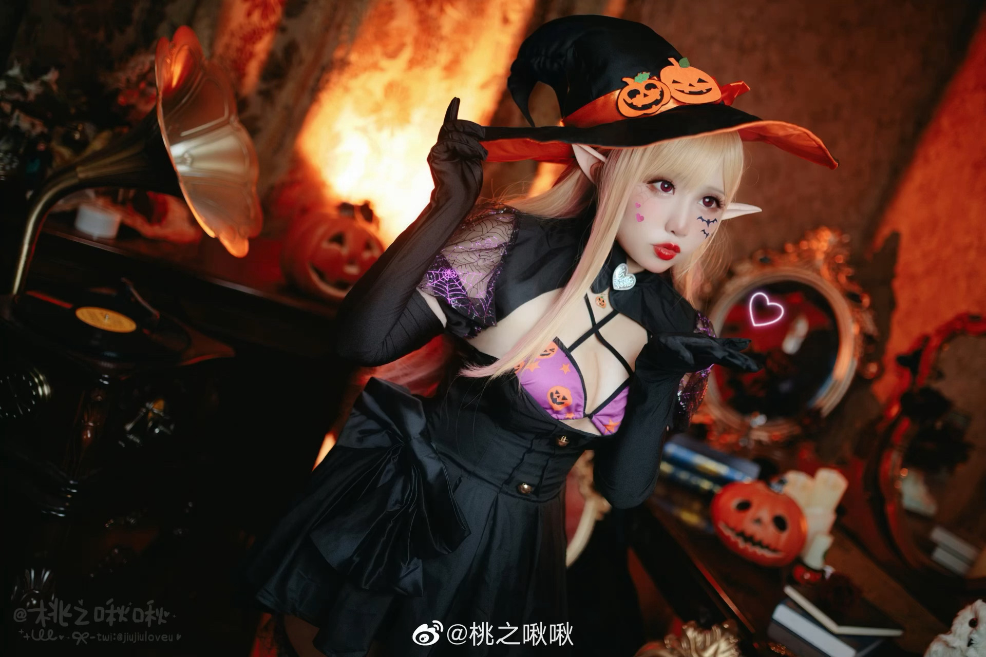 【COS】万圣前前前？夜₊⁺ 更衣人偶坠入爱河 喜多川海梦@桃之啾啾 COSPLAY-第8张