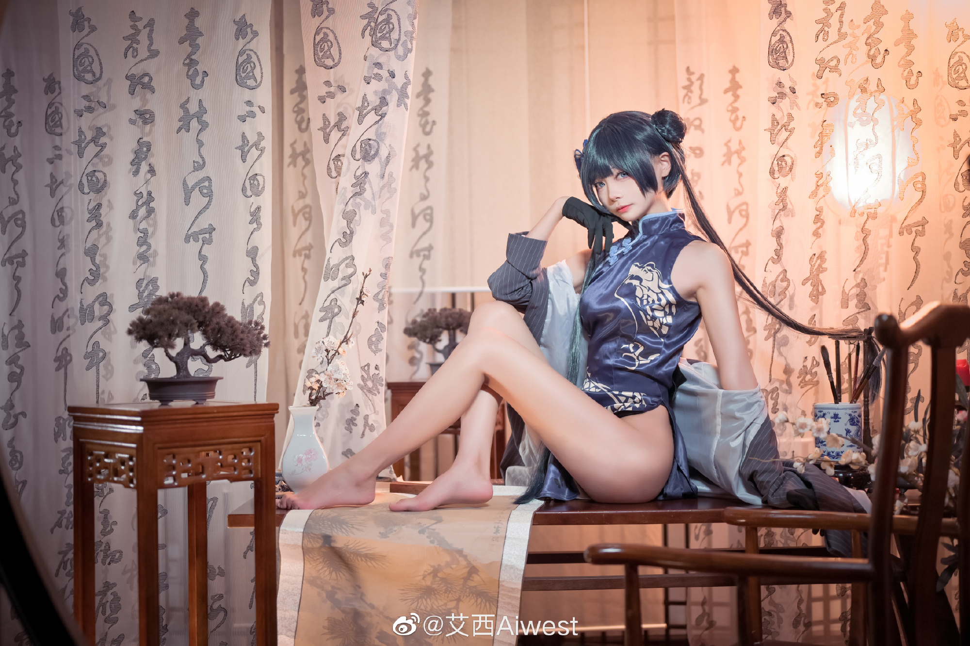 会长高的，别在说我长不高了… 碧蓝档案 妃咲@艾西Aiwest COSPLAY-第9张