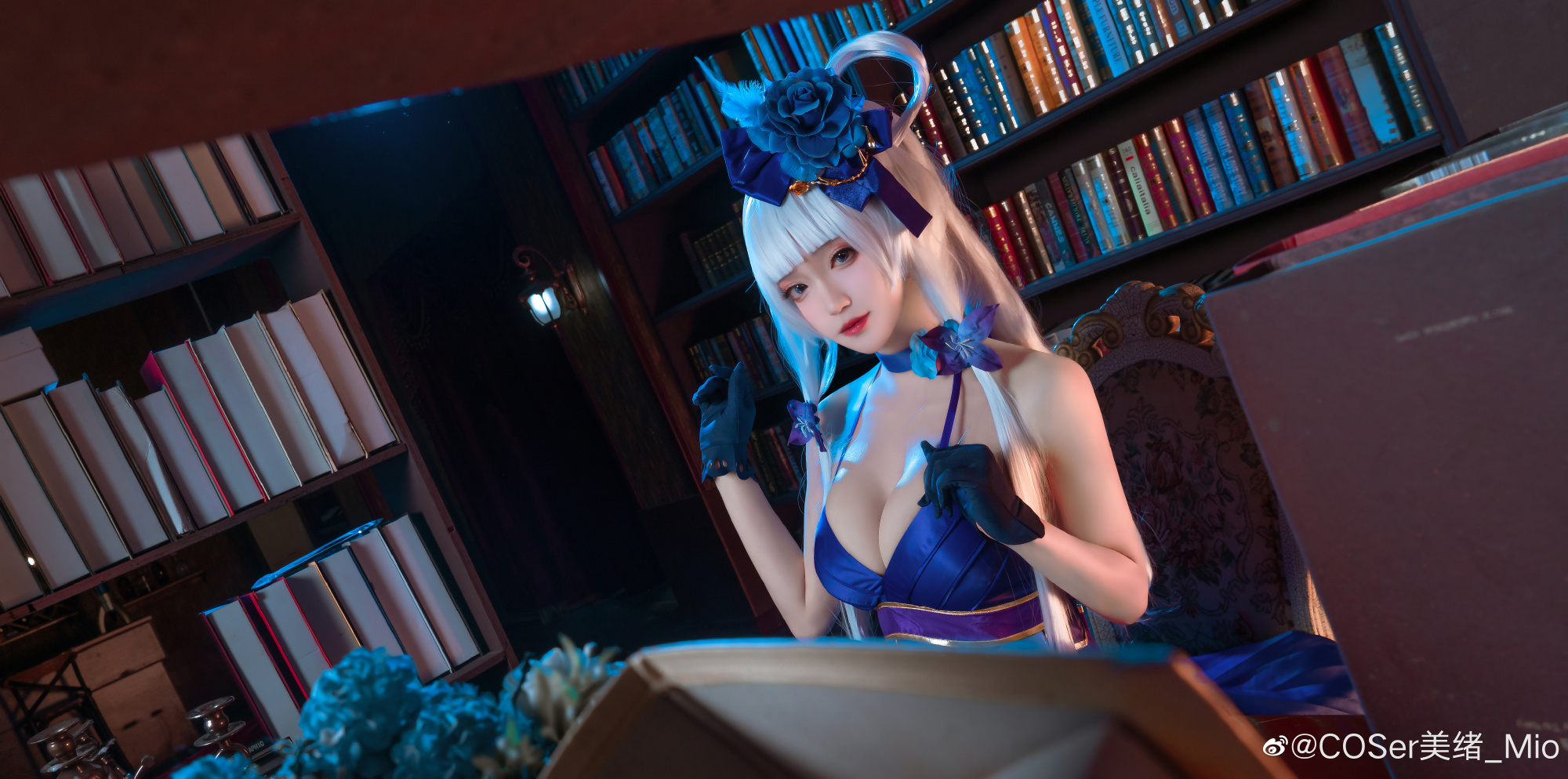 【COS】碧蓝航线 光辉 永不落幕的茶会@COSer美绪_Mio COSPLAY-第2张