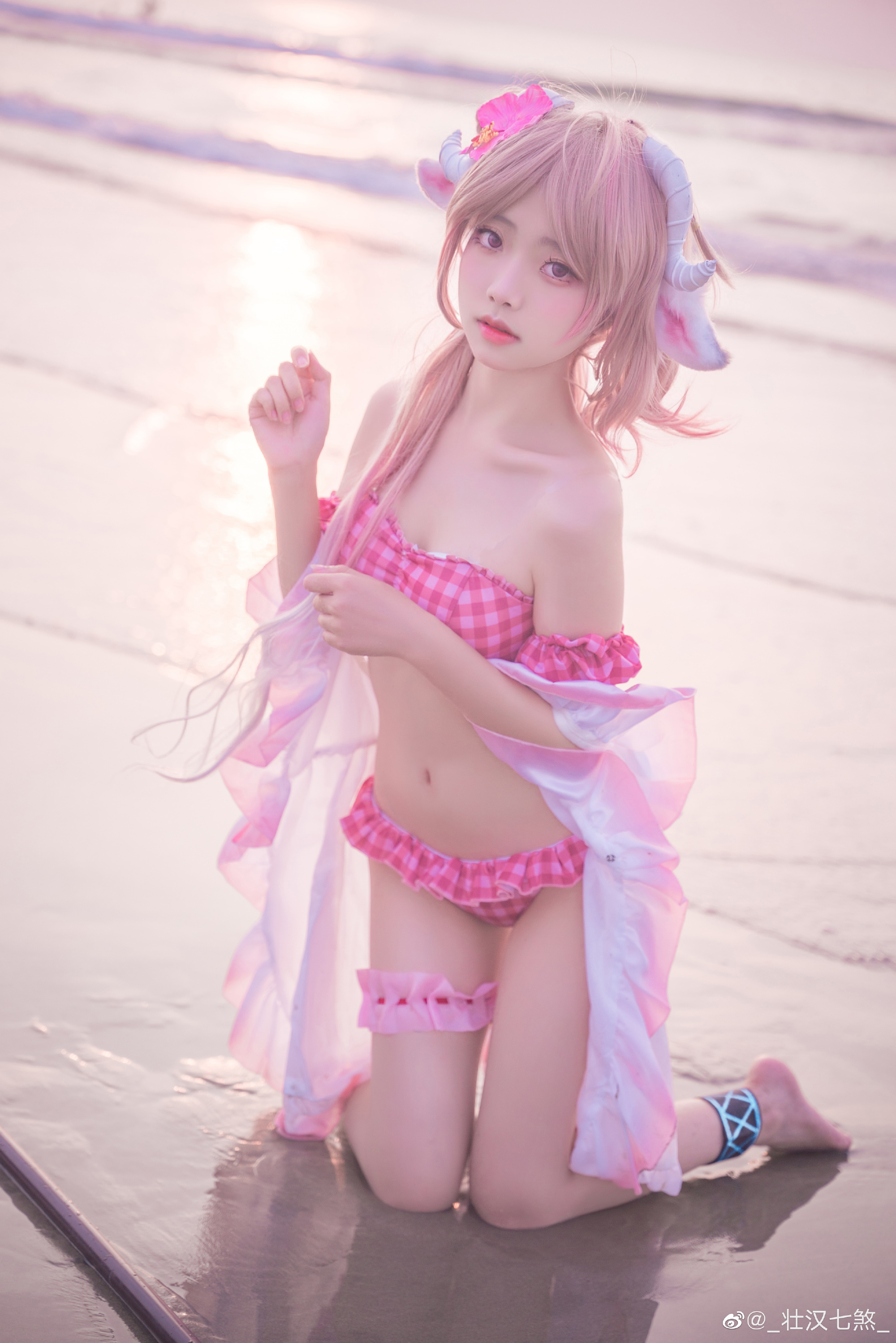 [COS]明日方舟 艾雅法拉@_壮汉七煞_ COSPLAY-第9张