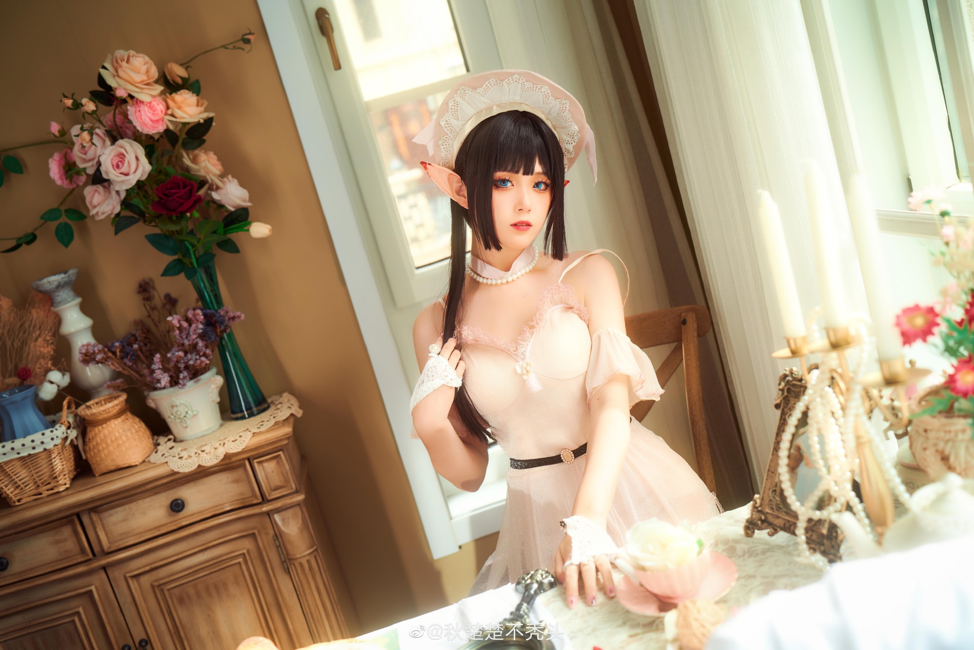 【COS】为什么一直这样看着我，我可是很危险的。明日方舟 森蚺@秋楚楚不秃头 COSPLAY-第5张