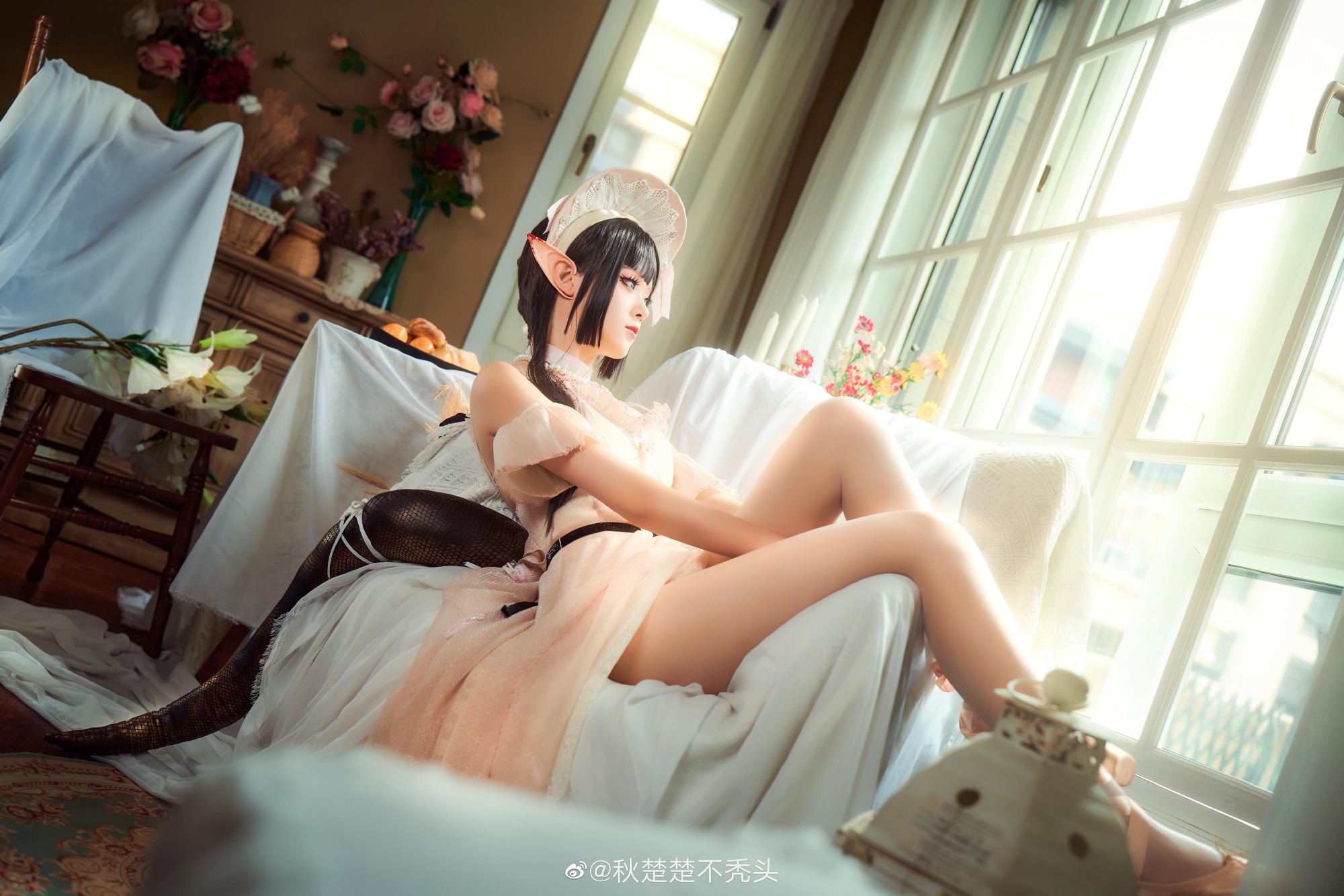 【COS】为什么一直这样看着我，我可是很危险的。明日方舟 森蚺@秋楚楚不秃头 COSPLAY-第11张