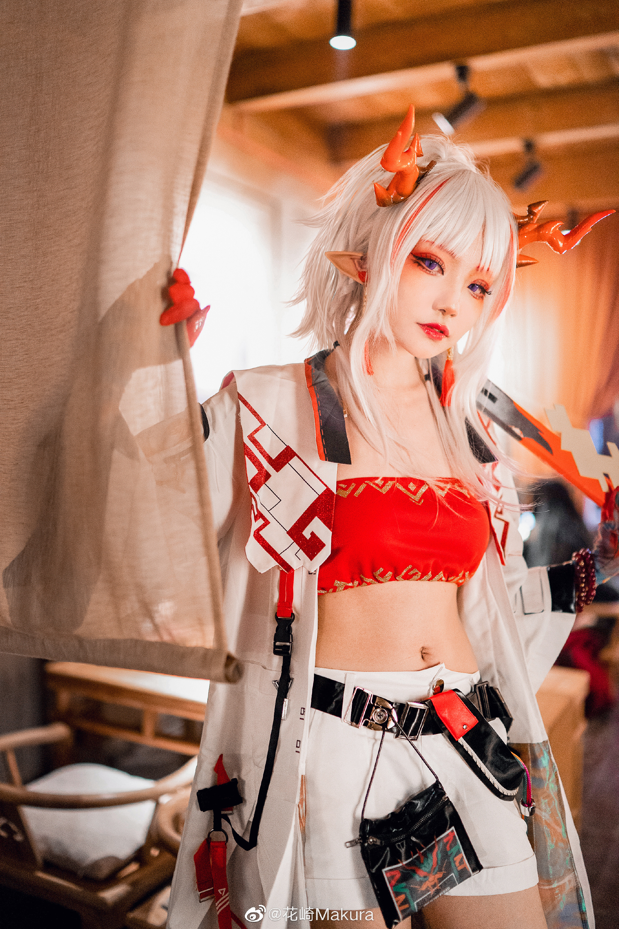 【COS正片】天有洪炉，地生五金 明日方舟 年@花崎Makura COSPLAY-第6张