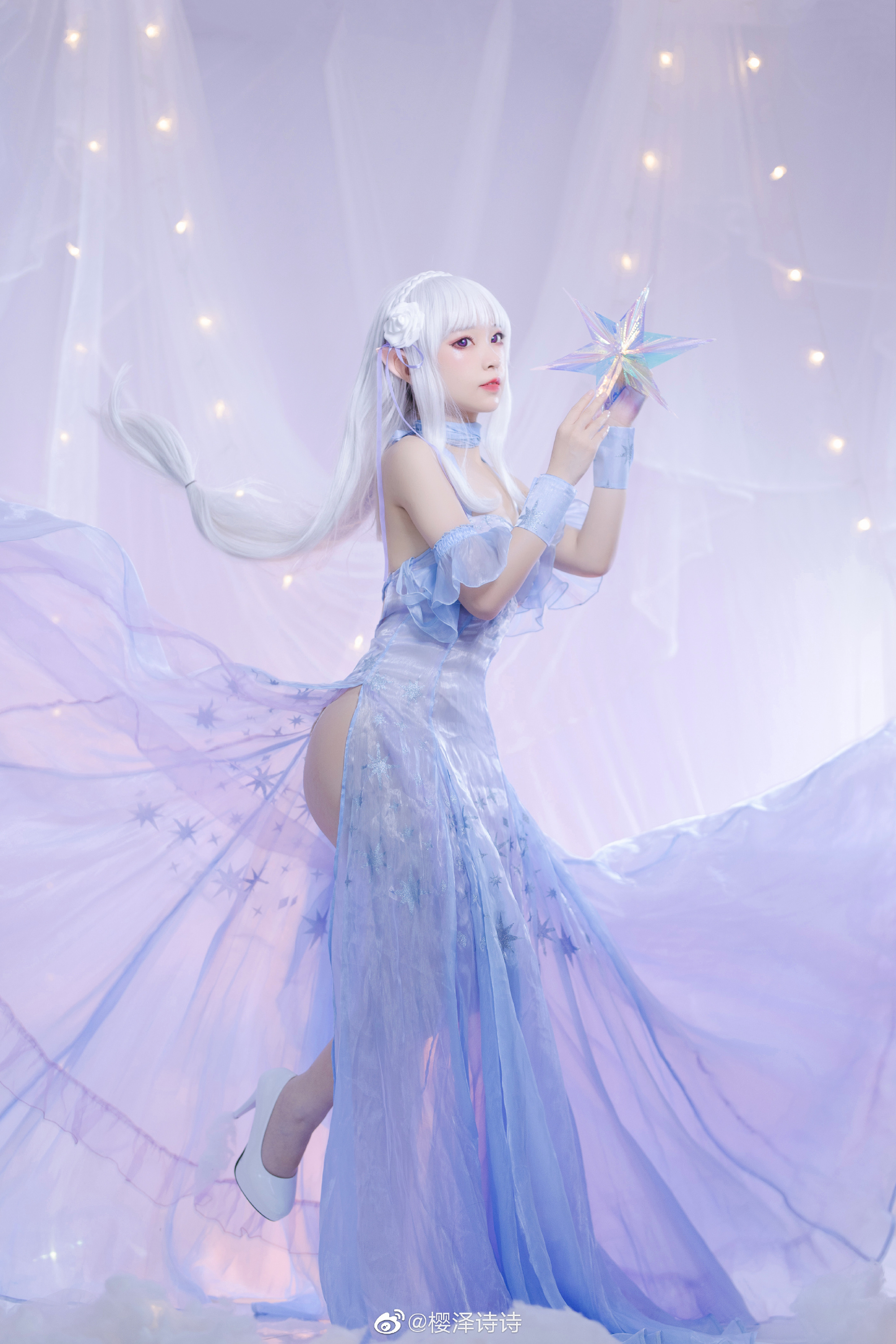 【COS】从零开始的异世界生活 艾米莉亚@樱泽诗诗 蕾姆@一根头发毛毛 COSPLAY-第10张