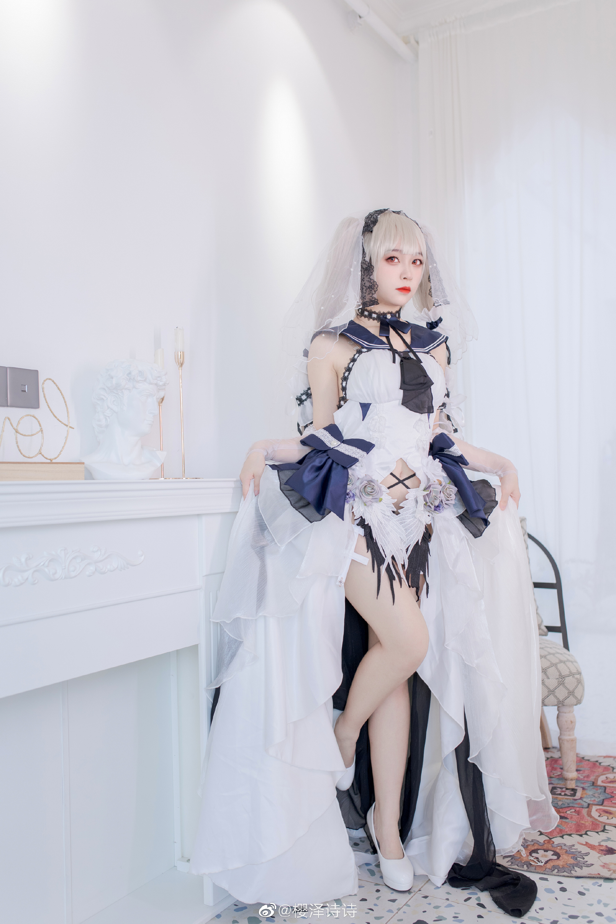 从今往后,可畏会将毕生之爱奉献给我的指挥官♡ 碧蓝航线 可畏@樱泽诗诗 COSPLAY-第12张