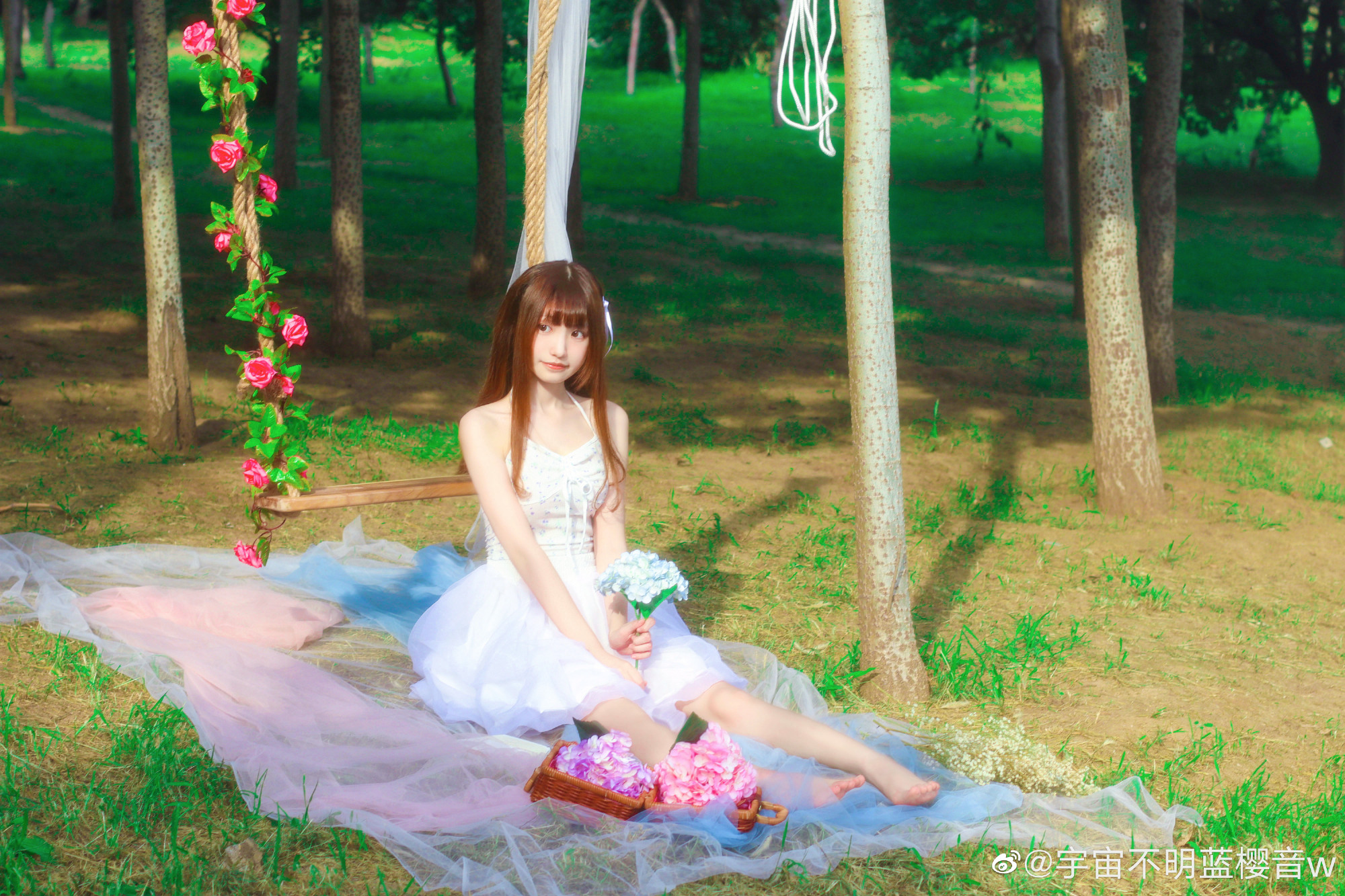 少女写真@宇宙不明蓝樱音w 摄影-第5张