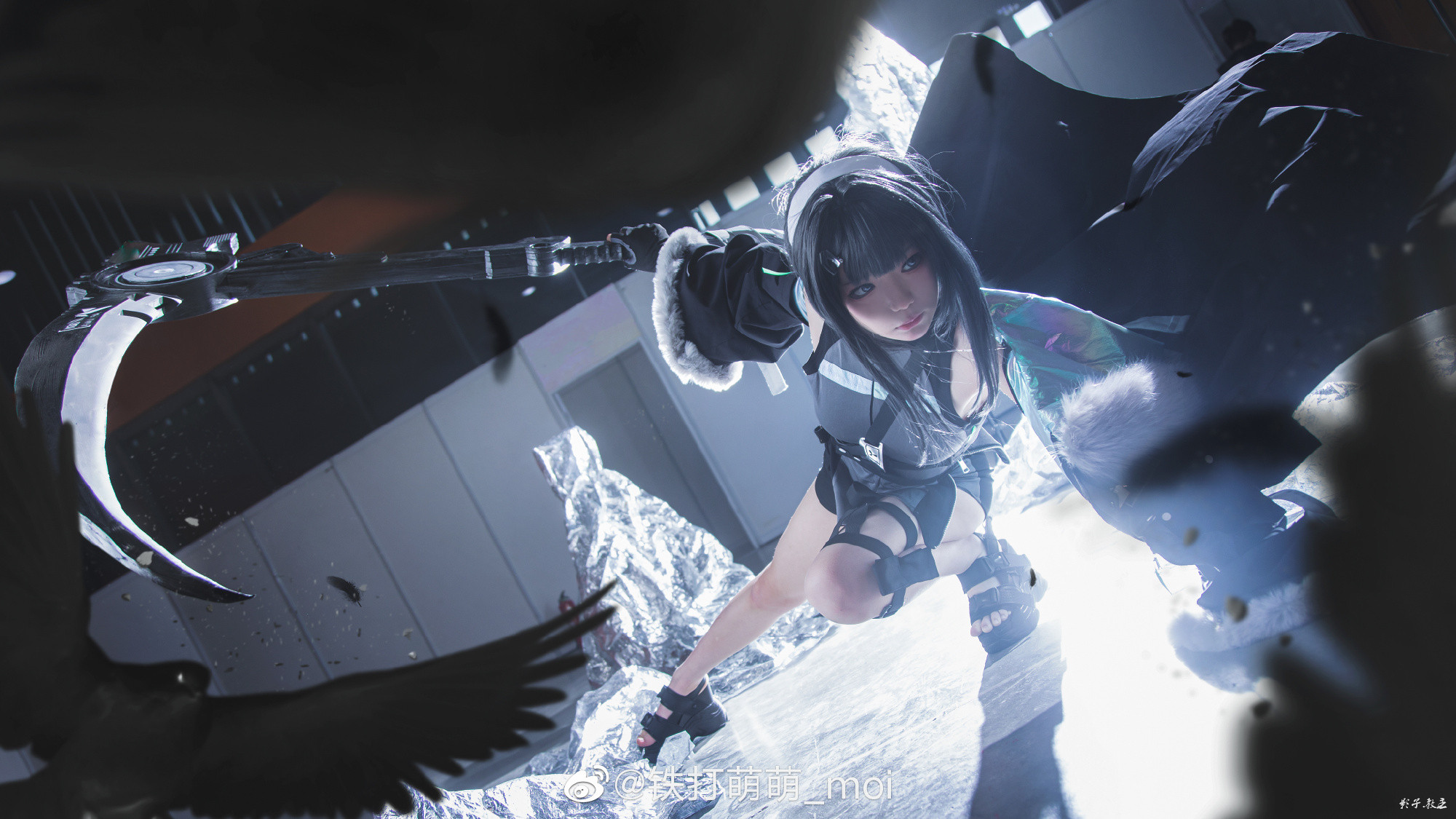 【COS正片】明日方舟 羽毛笔@铁打萌萌_moi COSPLAY-第3张