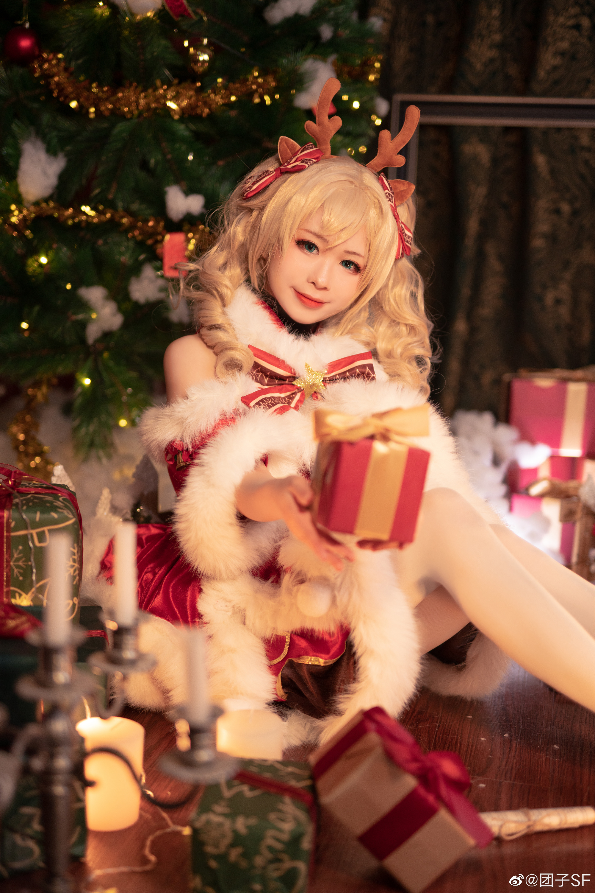 【COS】圣诞快乐⛄ ☆? ? Merry Christmas！！原神 芭芭拉@团子SF COSPLAY-第7张