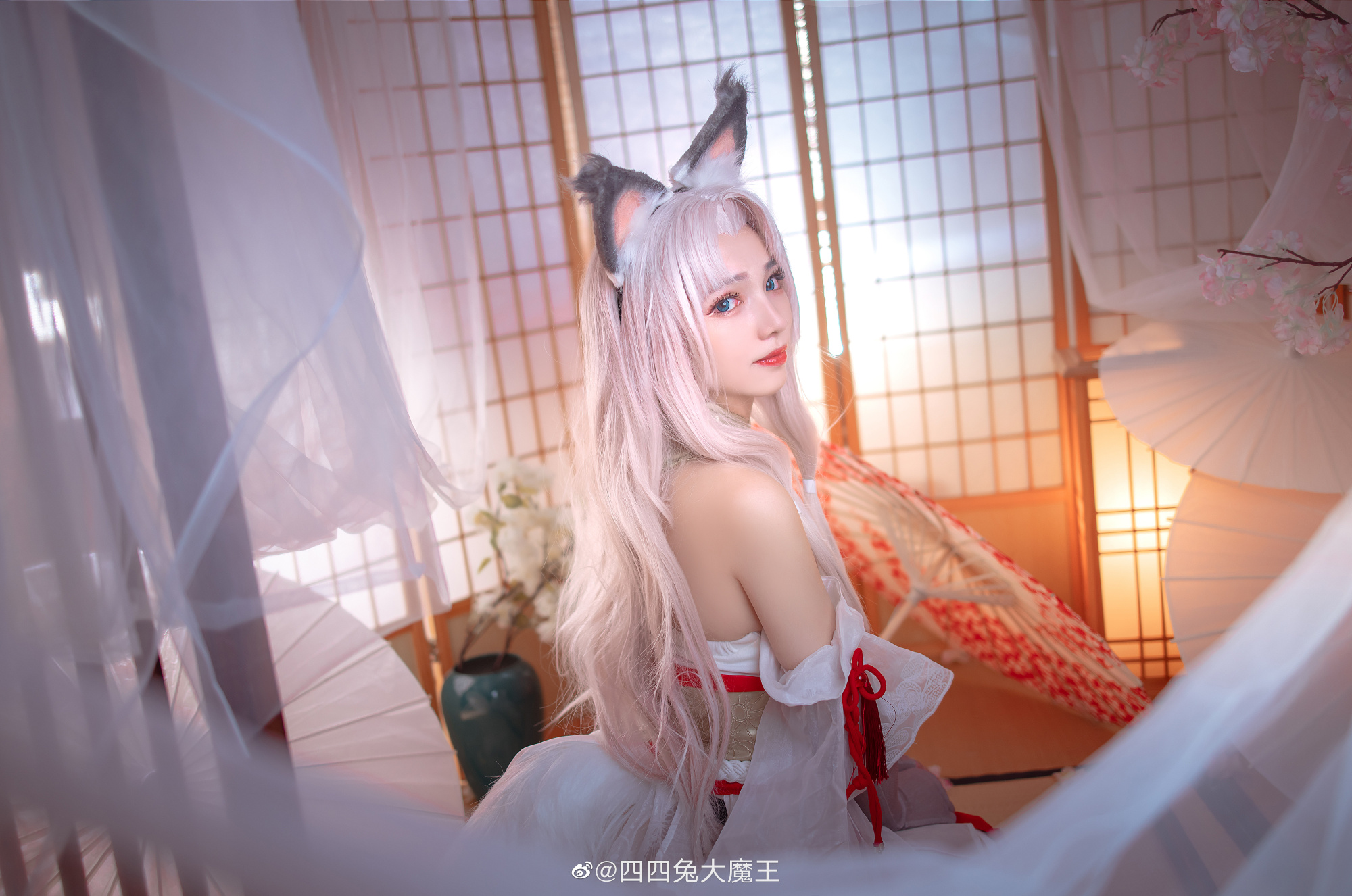 【COS】我叫胡桃，是土御门家的天才阴阳师 永劫无间 土御门胡桃@四四兔大魔王 COSPLAY-第4张