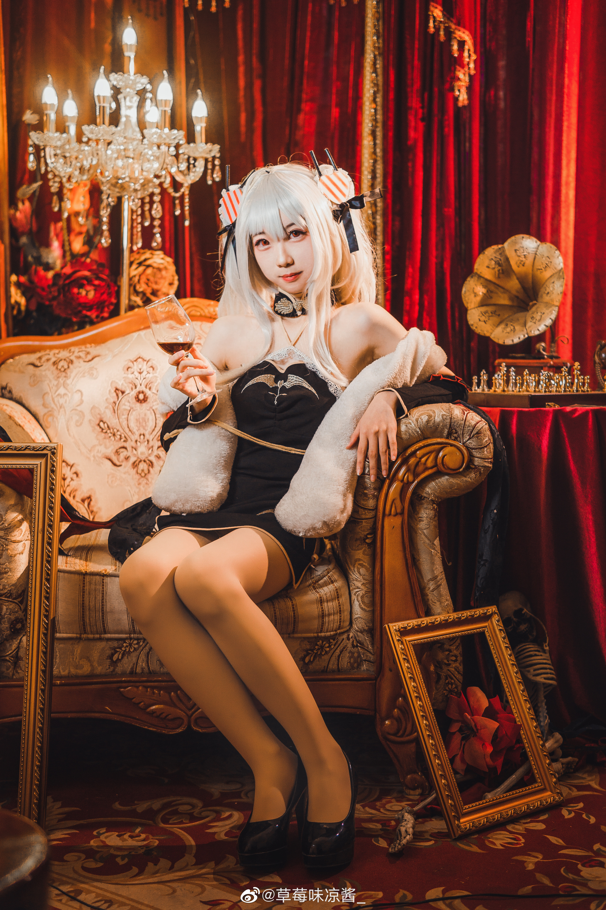 人家的新衣服怎么样？超喜欢？还是最喜欢？ 碧蓝航线 吸血鬼@草莓味凉酱_ COSPLAY-第9张