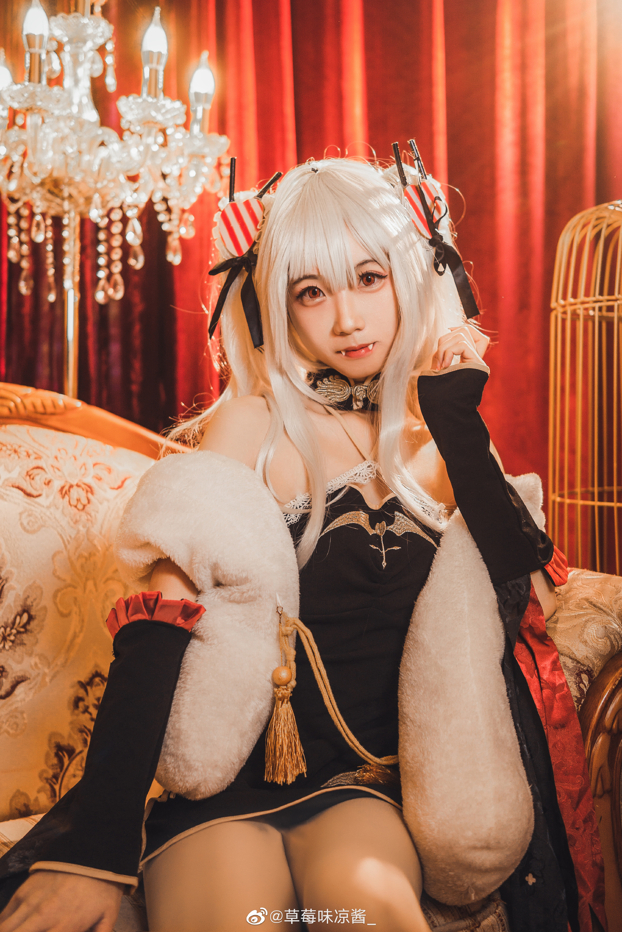 人家的新衣服怎么样？超喜欢？还是最喜欢？ 碧蓝航线 吸血鬼@草莓味凉酱_ COSPLAY-第6张