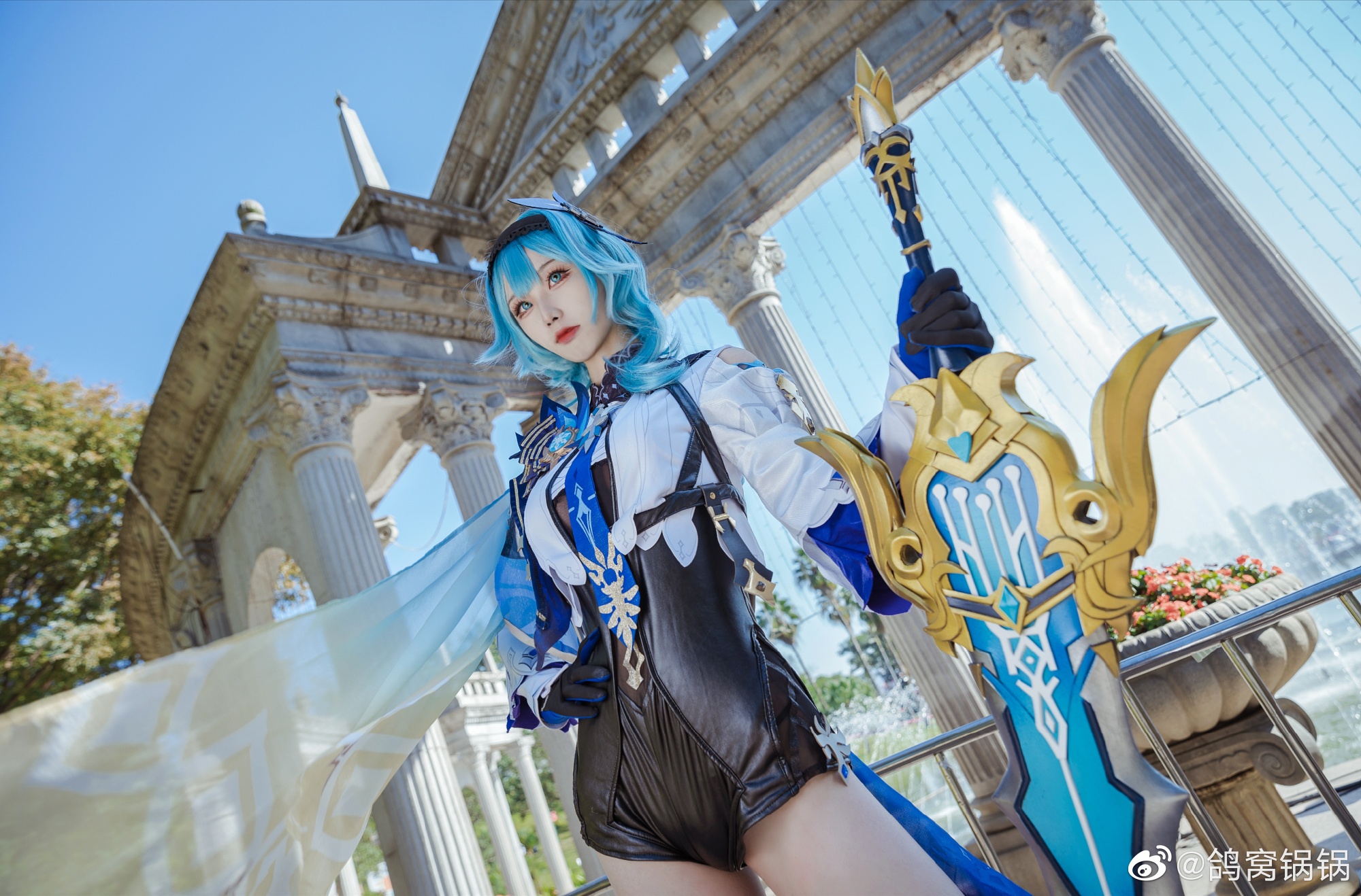 【跨年贺图】向你致以问候。 原神优菈·劳伦斯@鸽窝锅锅 COSPLAY-第9张