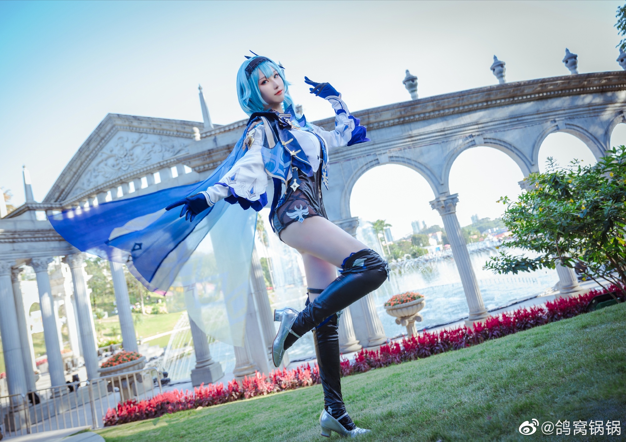 【跨年贺图】向你致以问候。 原神优菈·劳伦斯@鸽窝锅锅 COSPLAY-第12张