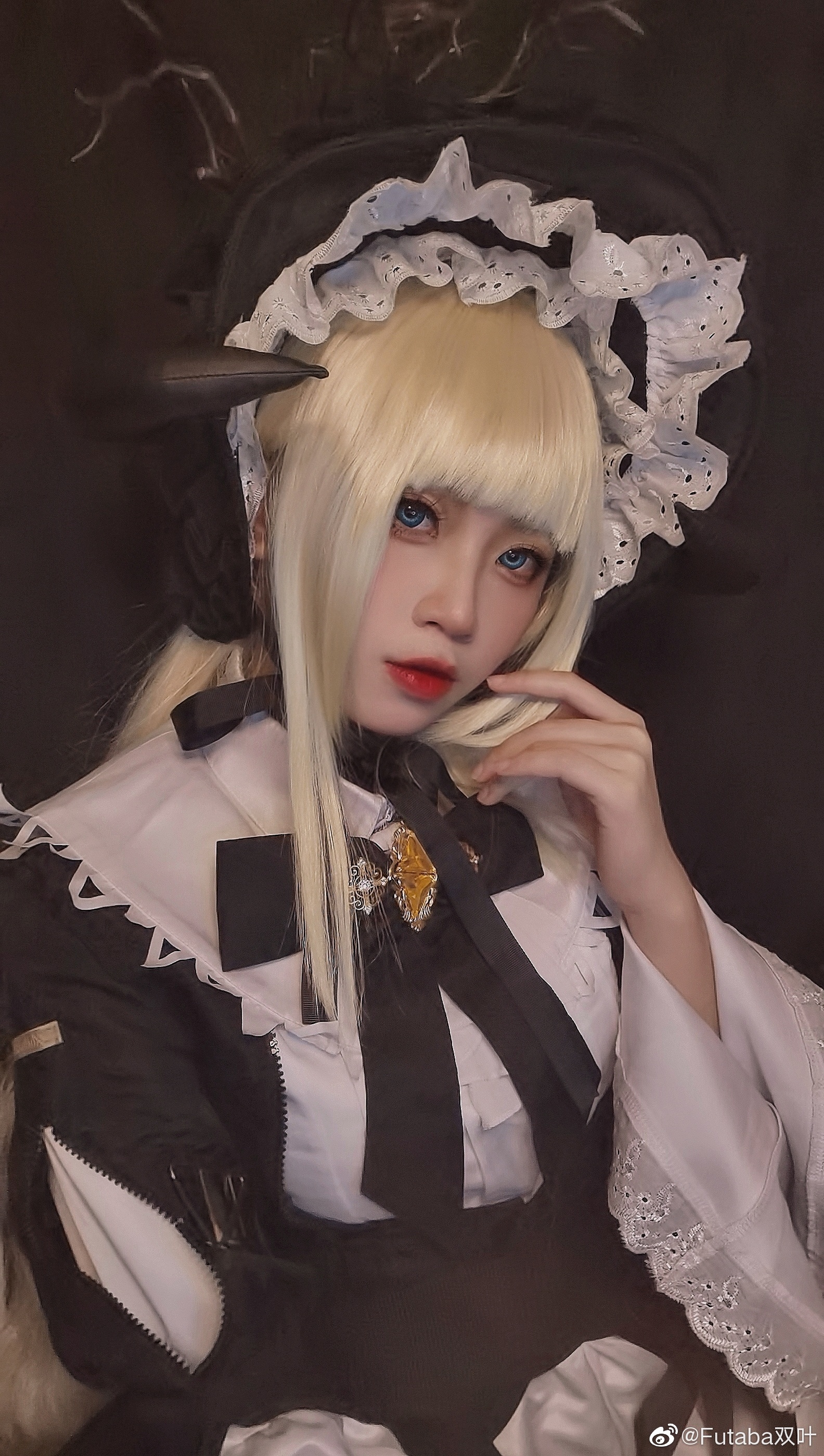 【​COS试妆】夜莺挽歌试妆@Futaba双叶 COSPLAY-第9张