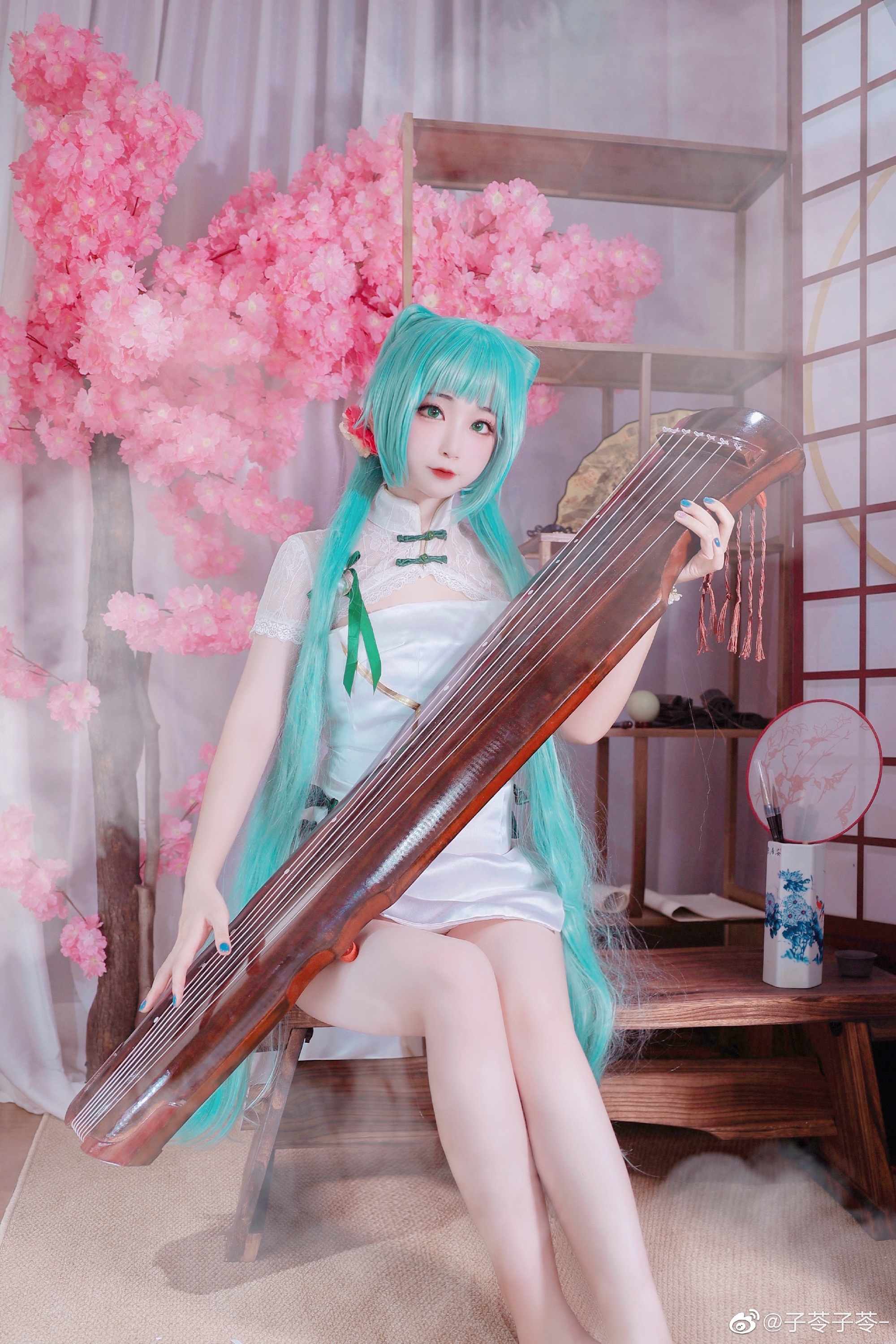 初音未来 ?初音·韶华?@子苓子苓- COSPLAY-第3张