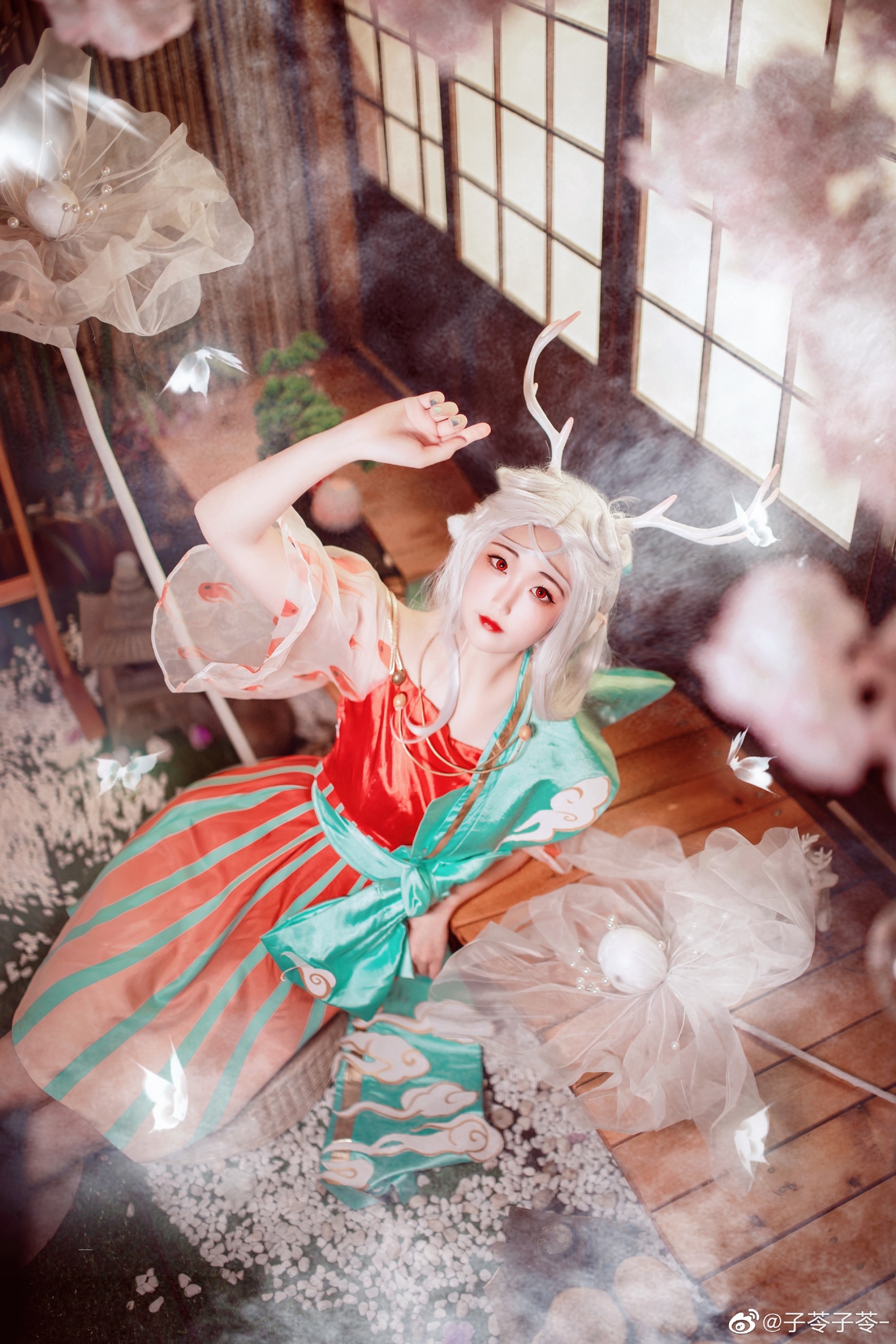 万物有灵，生生不息 王者荣耀 遇见神鹿 瑶瑶@子苓子苓- COSPLAY-第6张