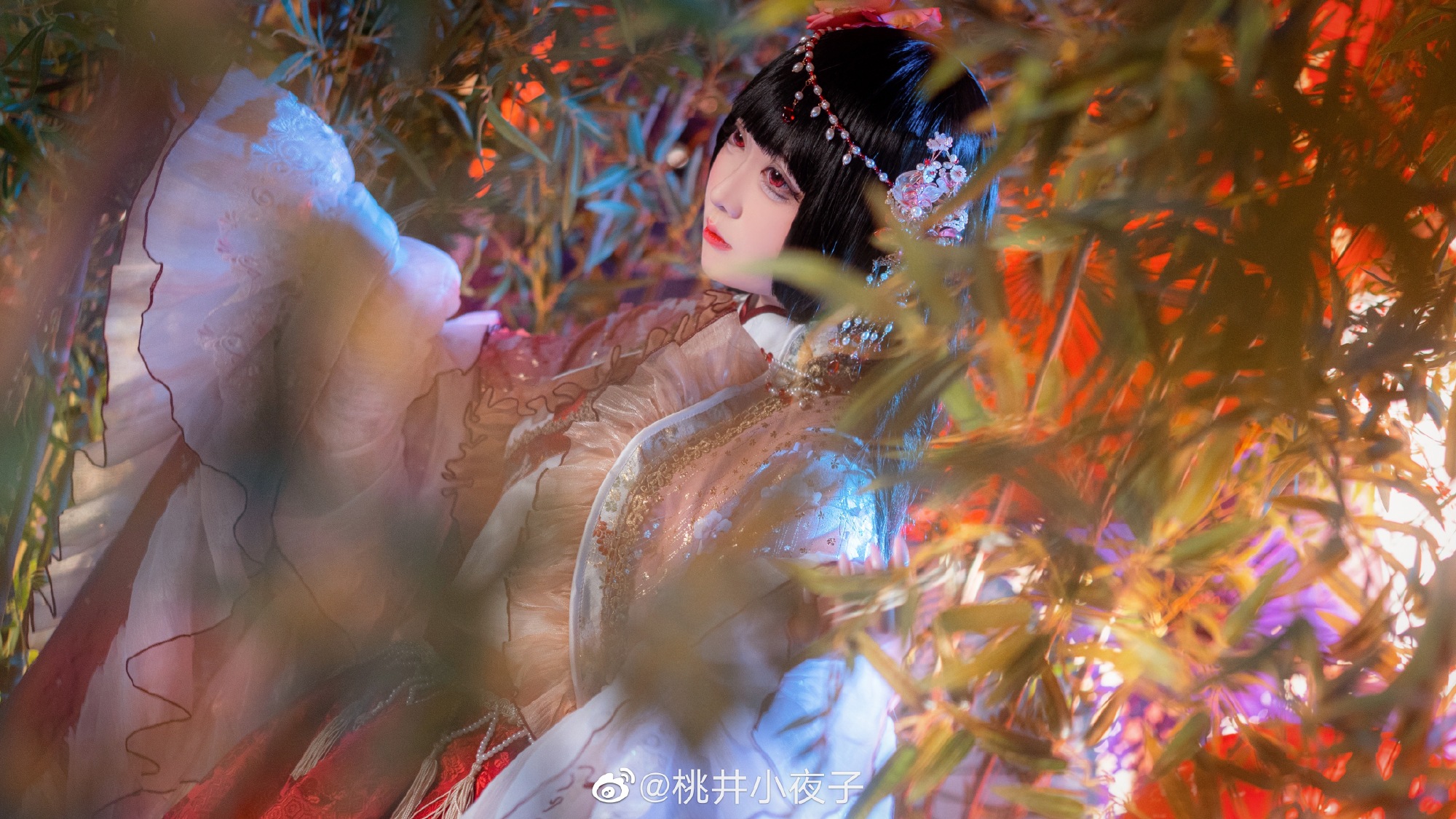 东方project 月宫的公主? 蓬莱山辉夜@桃井小夜子 COSPLAY-第6张