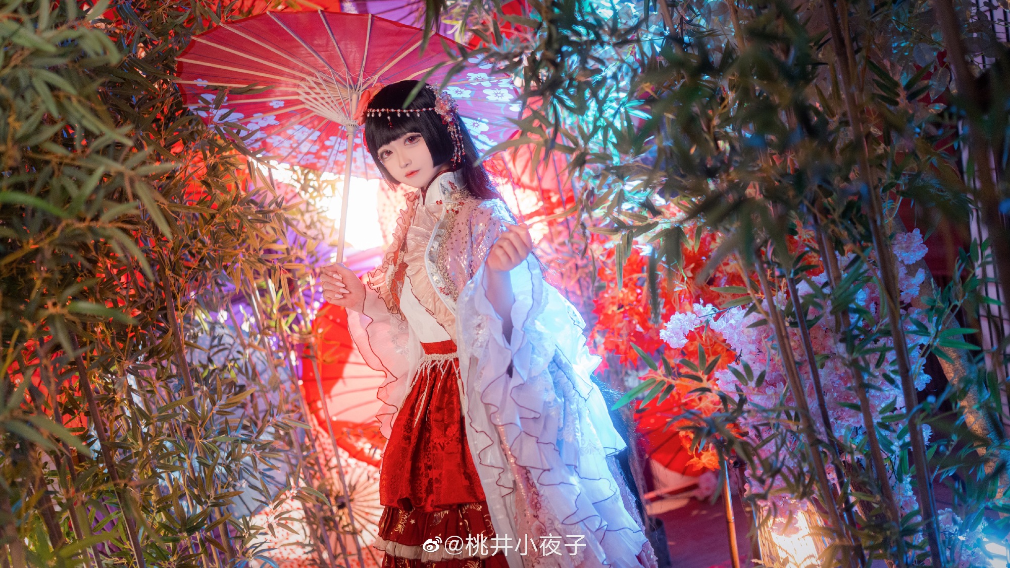 东方project 月宫的公主? 蓬莱山辉夜@桃井小夜子 COSPLAY-第9张