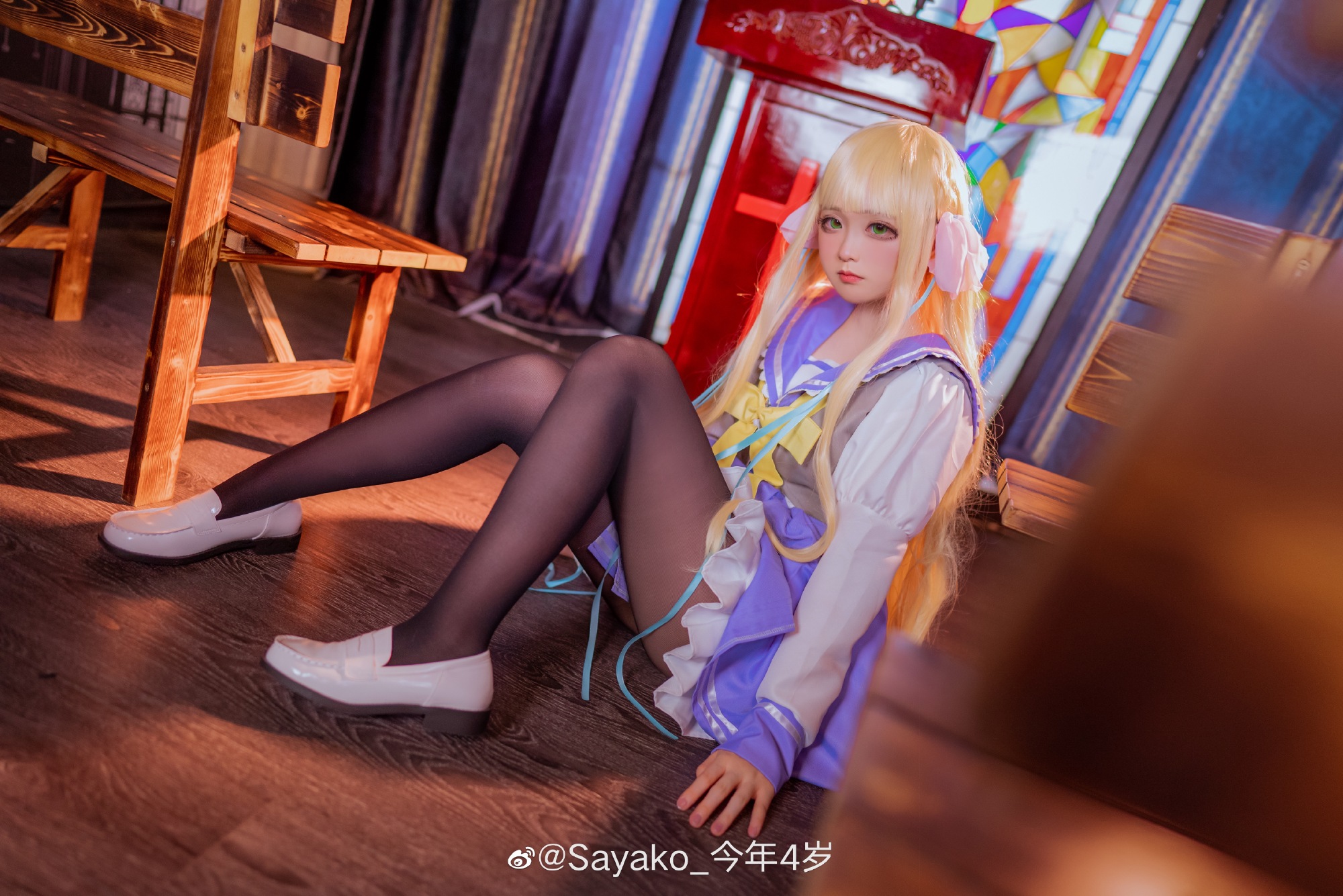 【COS】纸上的魔法使 月社妃 我想成为以深爱着哥哥而无愧自豪的妹妹@Sayako_今年4岁 COSPLAY-第9张