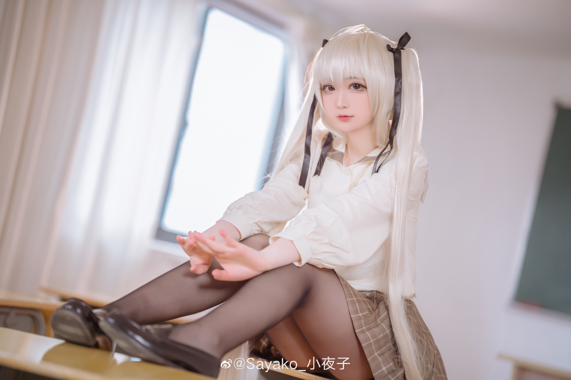 【COS】缘之空 春日野穹 穹妹生日快乐~@Sayako_小夜子 COSPLAY-第8张