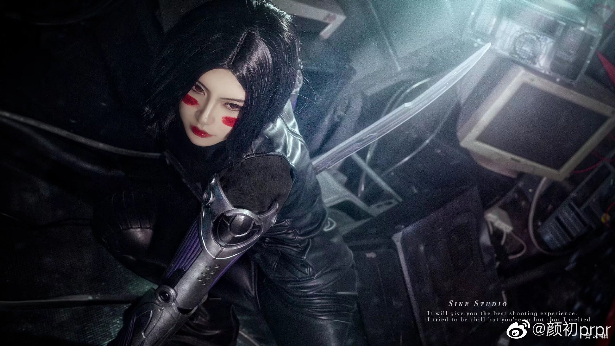 【COS】这个城市让好人变成坏人 阿丽塔：战斗天使@颜初prpr COSPLAY-第12张