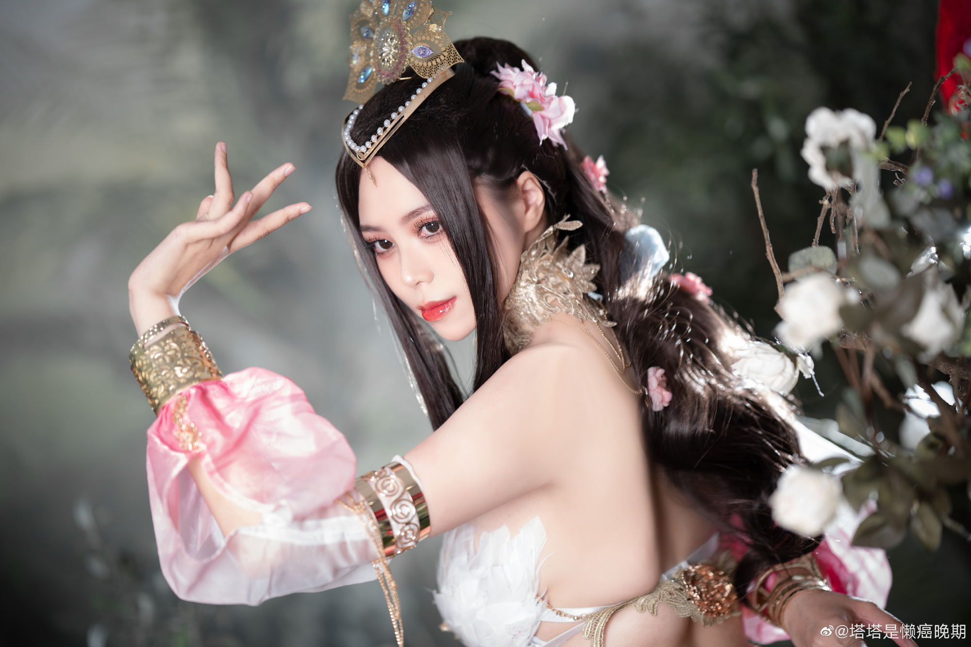 你以为我穿成这样是为了取悦你的吗？ 永劫无间@塔塔是懒癌晚期 COSPLAY-第2张