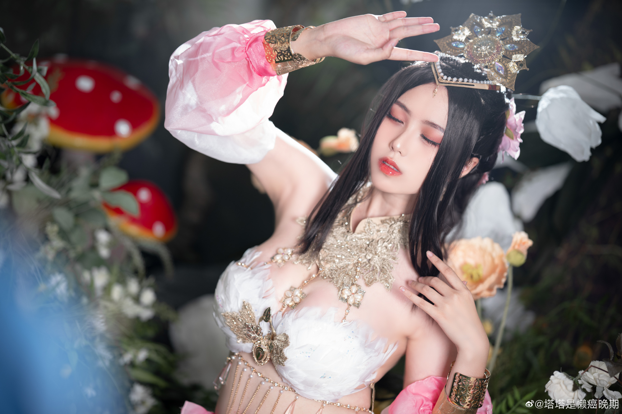你以为我穿成这样是为了取悦你的吗？ 永劫无间@塔塔是懒癌晚期 COSPLAY-第4张