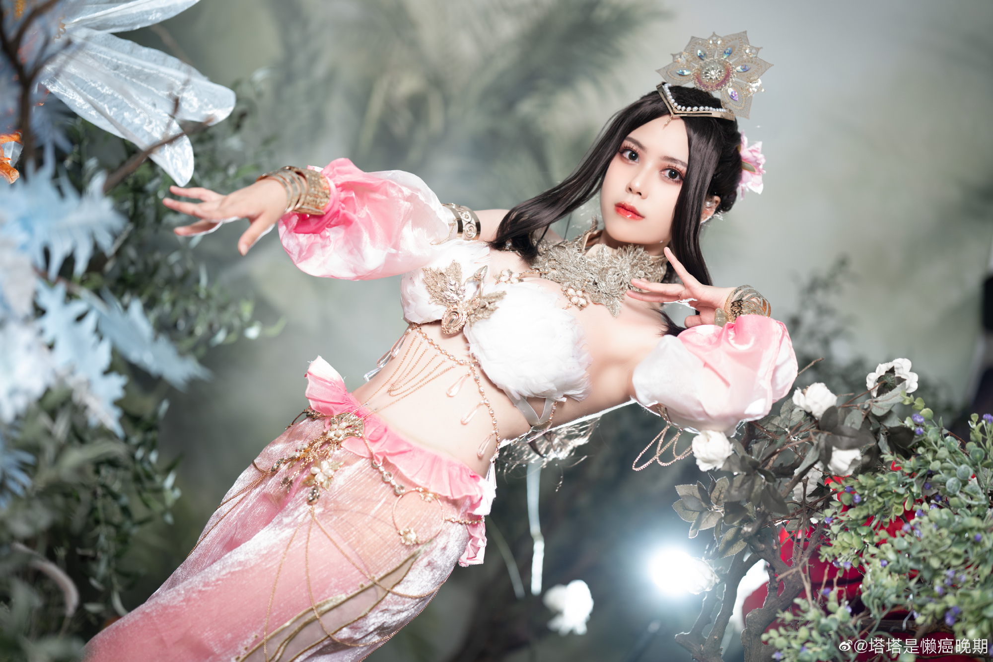 你以为我穿成这样是为了取悦你的吗？ 永劫无间@塔塔是懒癌晚期 COSPLAY-第7张