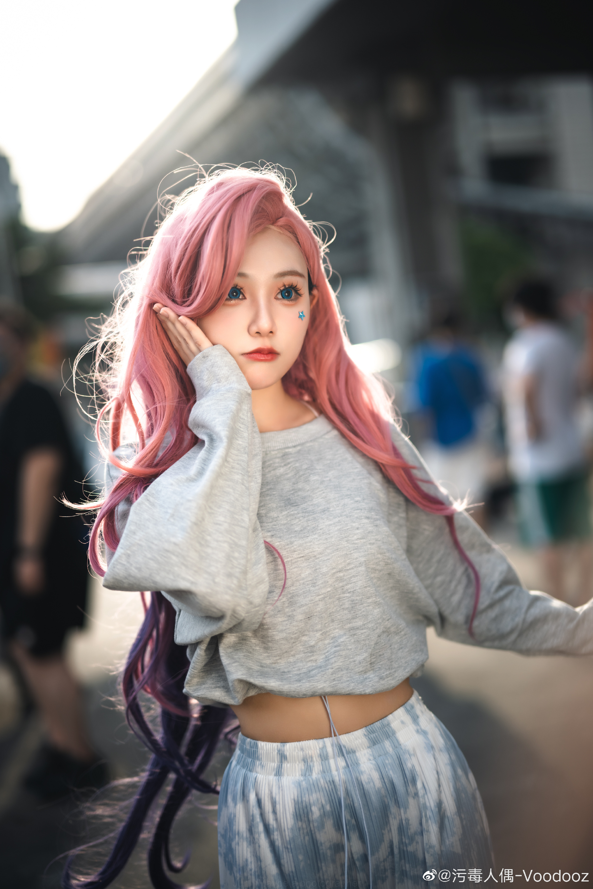 【COS】英雄联盟  萨勒芬妮@污毒人偶-Voodooz COSPLAY-第5张