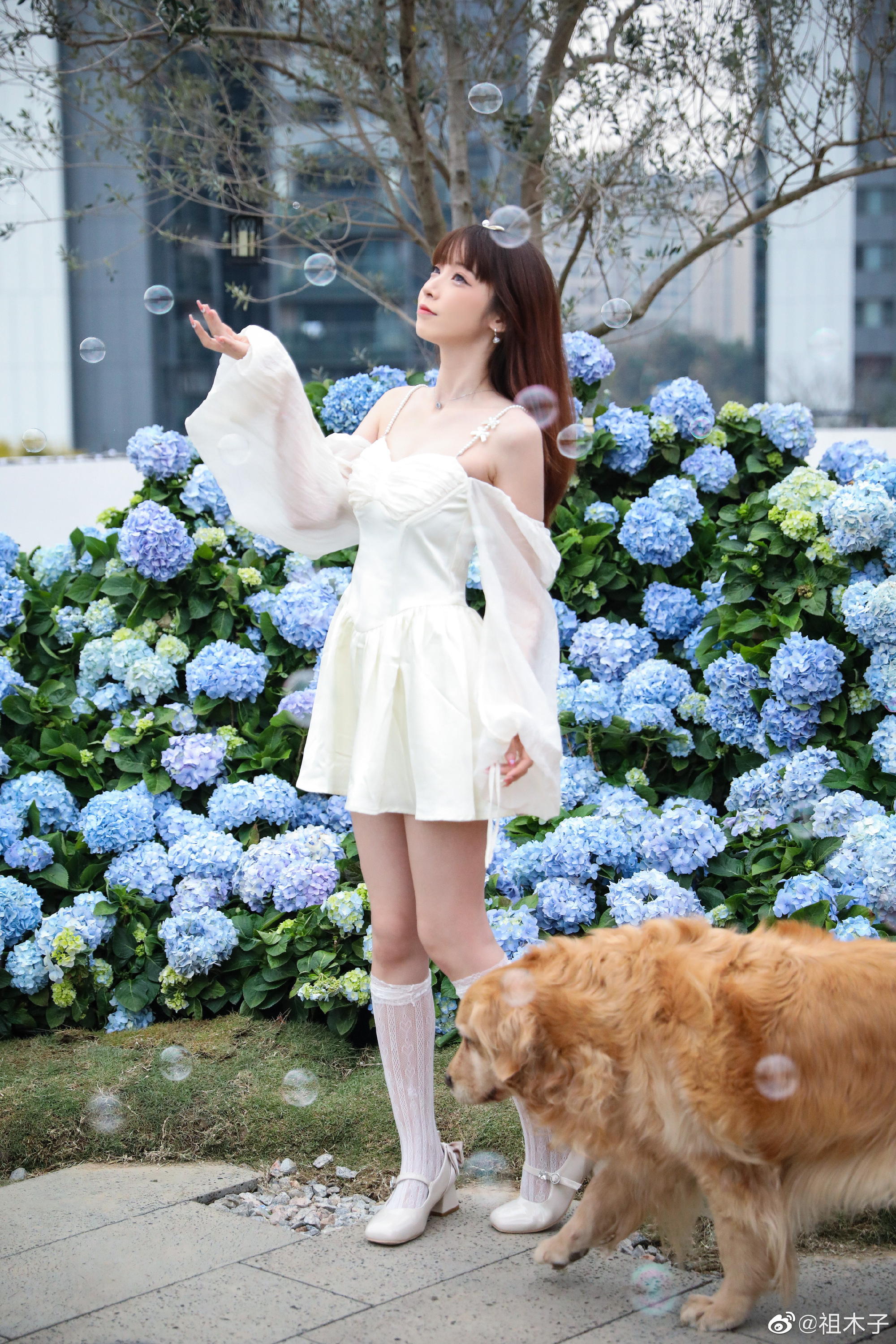 沿着开满鲜花的小路，聆听春天的声音🌿🌿@祖木子 COSPLAY-第12张