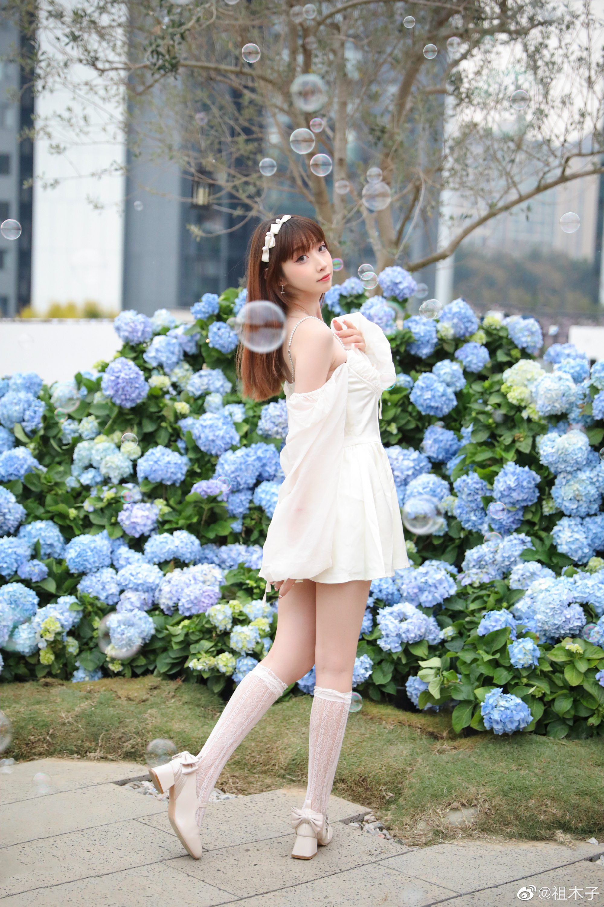 沿着开满鲜花的小路，聆听春天的声音🌿🌿@祖木子 COSPLAY-第11张