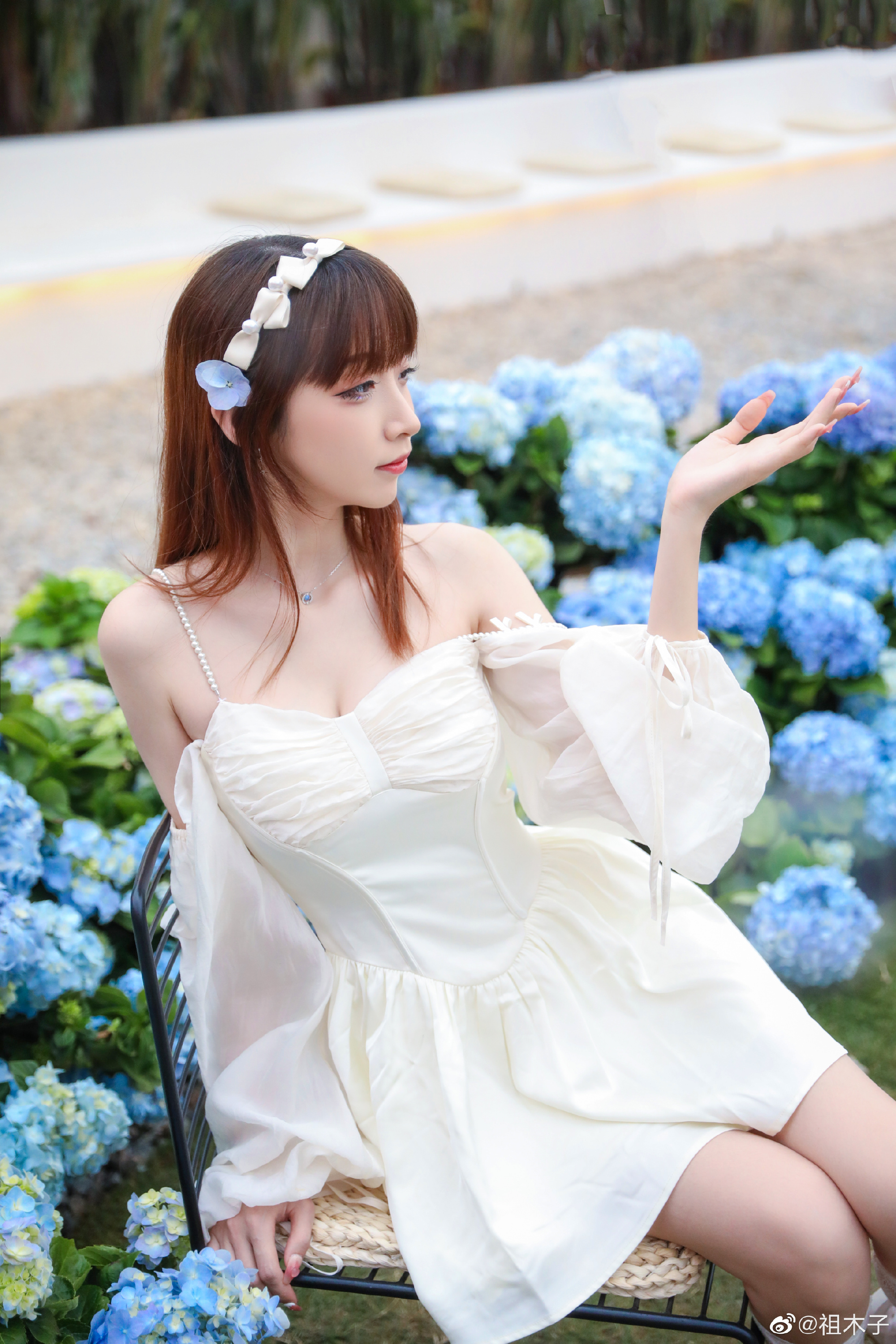 沿着开满鲜花的小路，聆听春天的声音🌿🌿@祖木子 COSPLAY-第9张