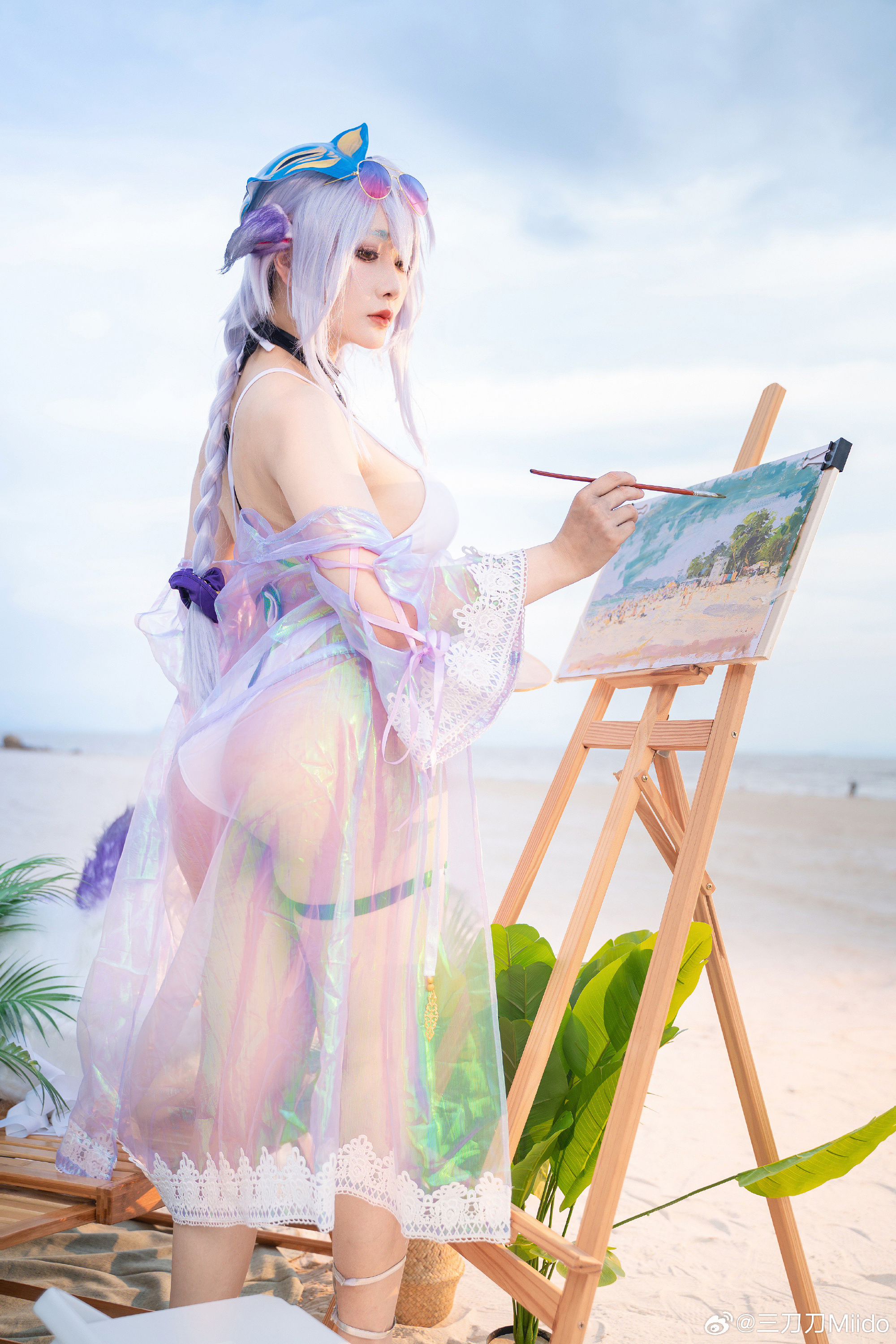 cosplay 碧蓝航线 土佐水着来咯@三刀刀Miido COSPLAY-第10张