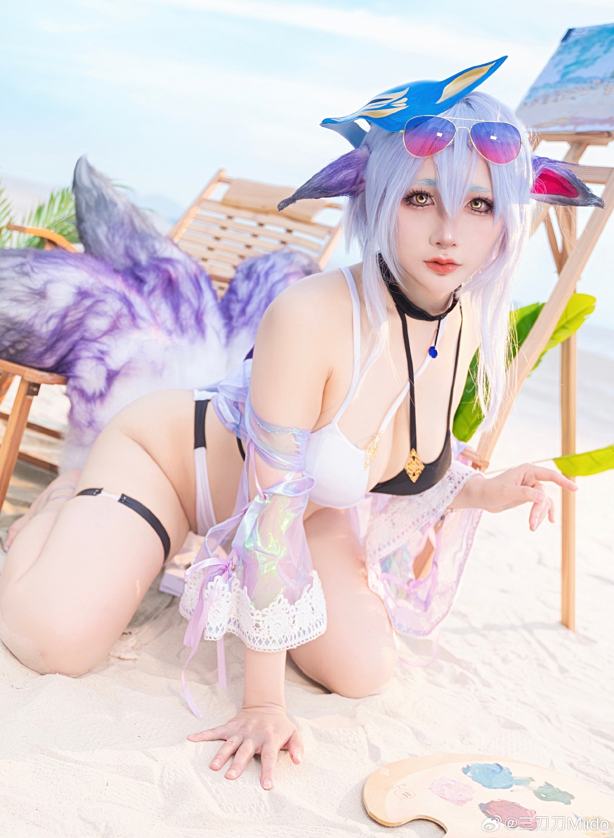 cosplay 碧蓝航线 土佐水着来咯@三刀刀Miido COSPLAY-第12张