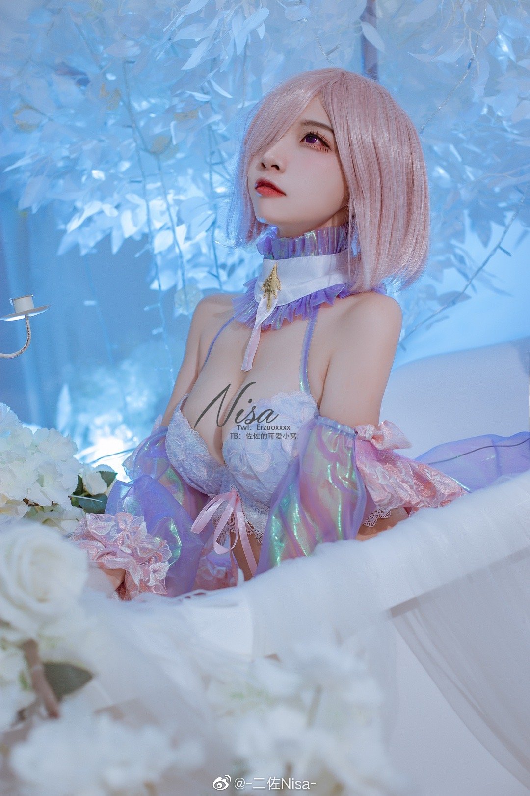 【cos正片】前辈，这样的衣服，我穿着会好看吗 FGO 玛修@-二佐Nisa- COSPLAY-第3张