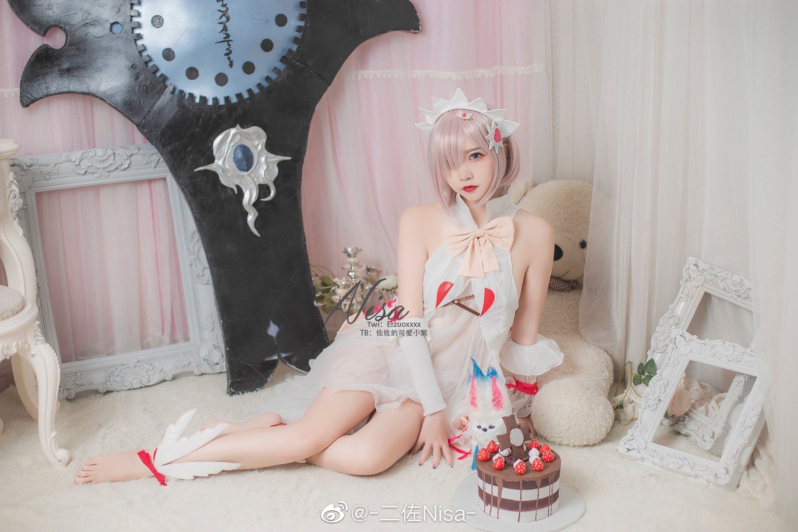 【cos正片】前辈，要吃蛋糕吗 fgo 玛修 @ -二佐Nisa- COSPLAY-第5张
