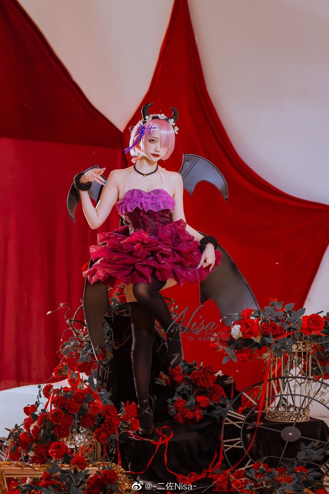 【COS】不要妄想逃离我的手心哦~ re:从零开始的异世界生活 拉姆@-二佐Nisa- COSPLAY-第5张
