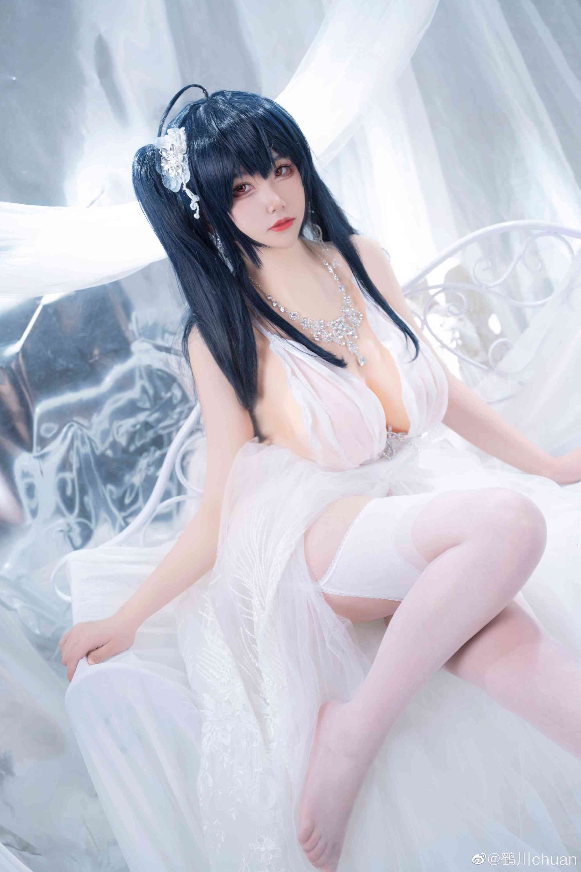 【cos正片】只要是为了指挥官大人,无论是什么样的挑战,大凤都会积极去尝试…! 碧蓝航线 大凤@鹤川chuan COSPLAY-第5张