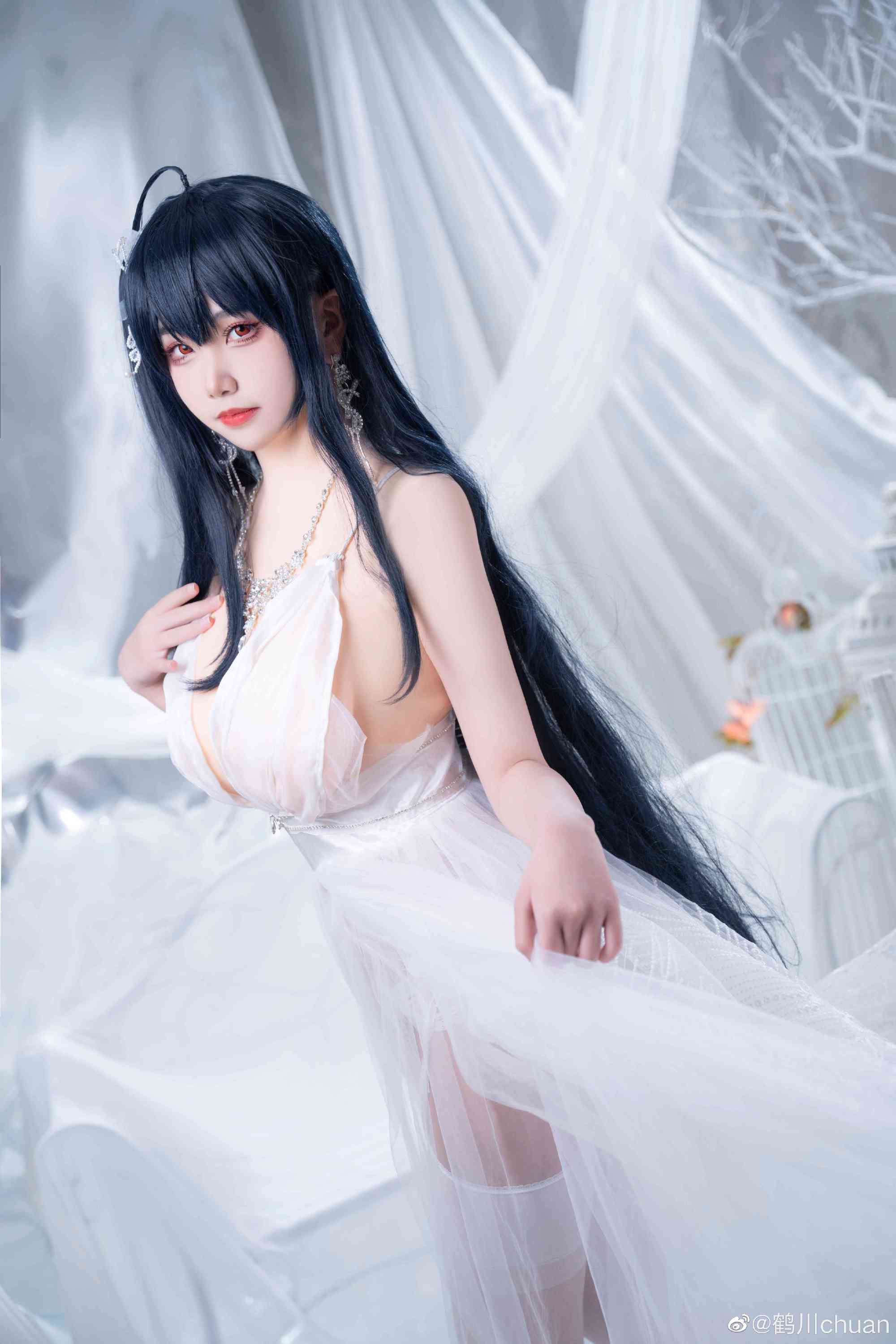 【cos正片】只要是为了指挥官大人,无论是什么样的挑战,大凤都会积极去尝试…! 碧蓝航线 大凤@鹤川chuan COSPLAY-第1张