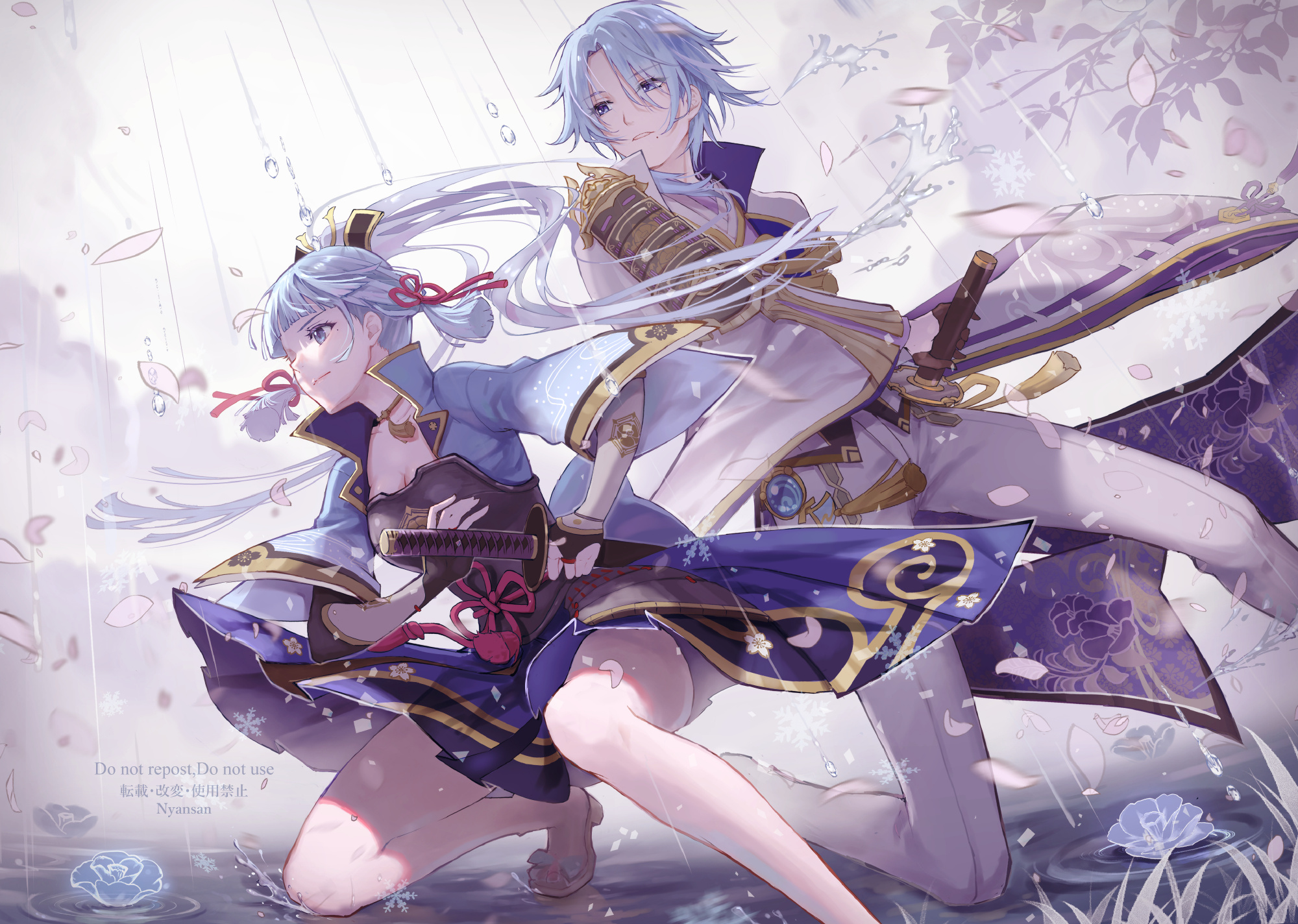 【P站插画美图】今天给大家 推荐一些风景中的萌妹,女高中生JK制服 P站美图-第9张