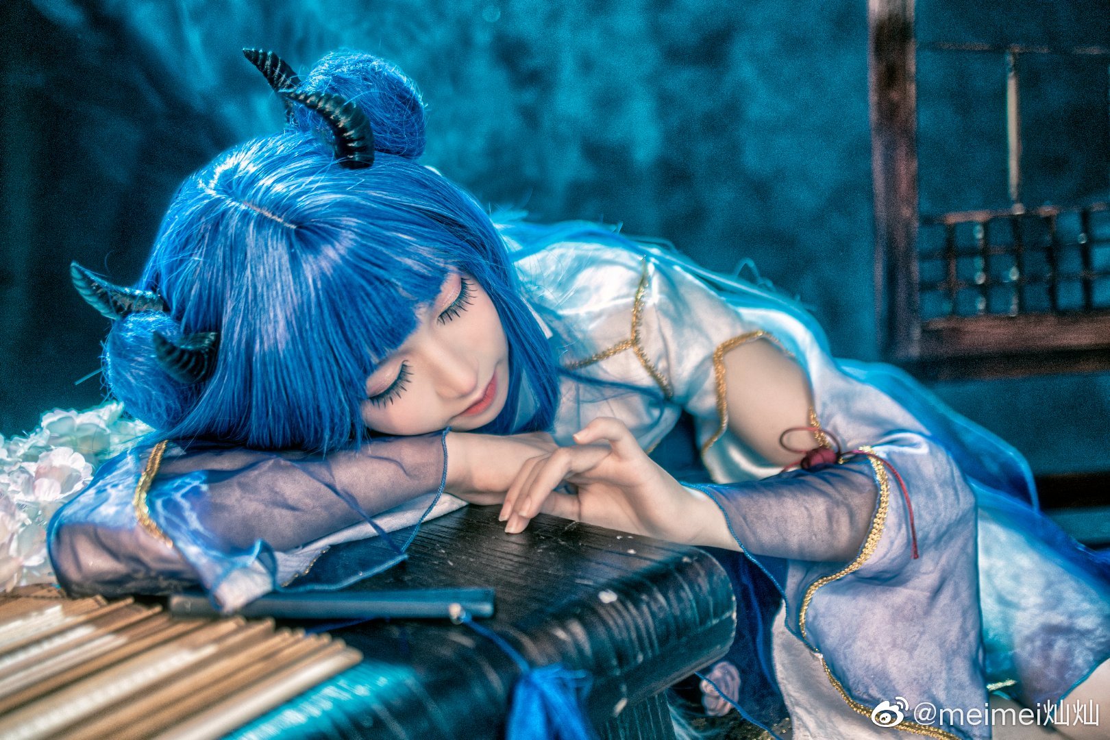【COS】碧蓝航线 伊吹新年旗袍cos @meimei灿灿 COSPLAY-第3张