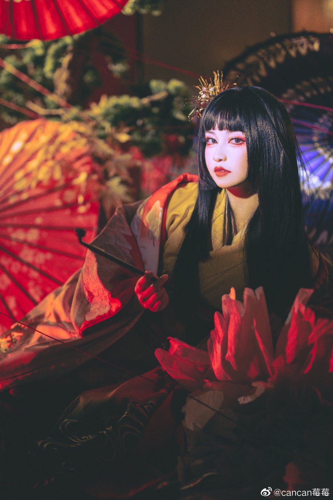 恶女花魁@cancan莓莓 COSPLAY-第8张