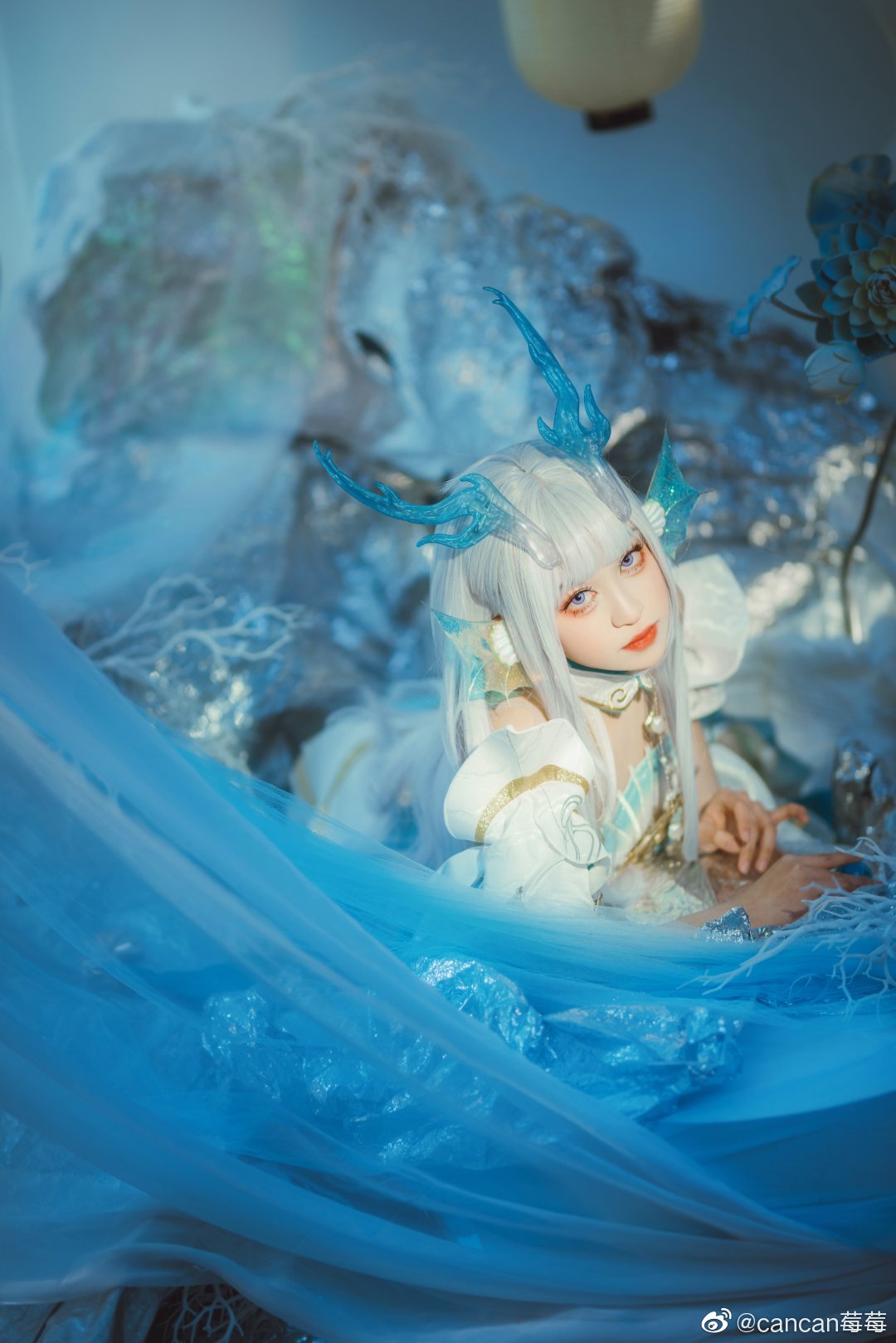 【COS】王者荣耀 西施 游龙清影@cancan莓莓 COSPLAY-第4张