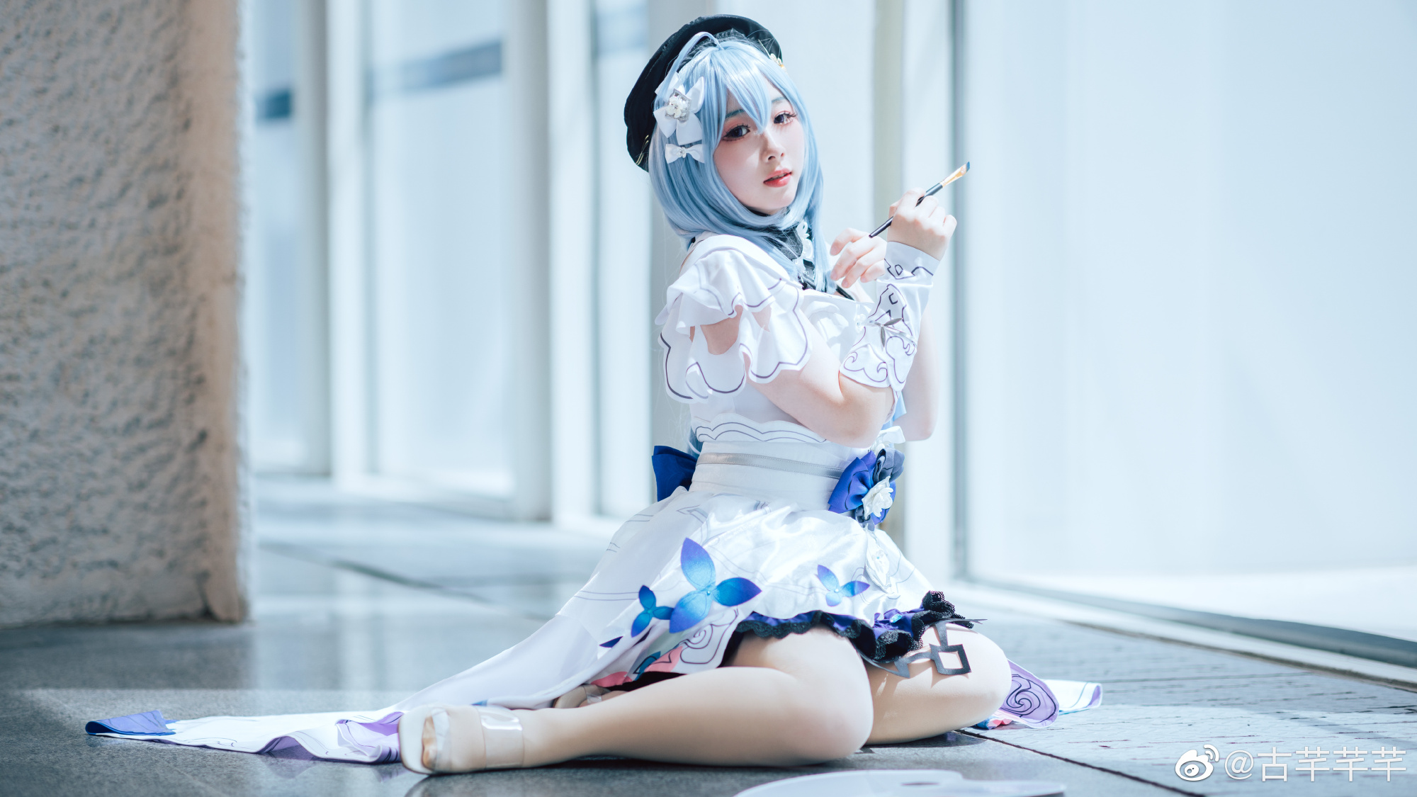 我们迈入黑夜……正是为了那道旭光 崩坏3 格蕾修@古芊芊芊 COSPLAY-第3张